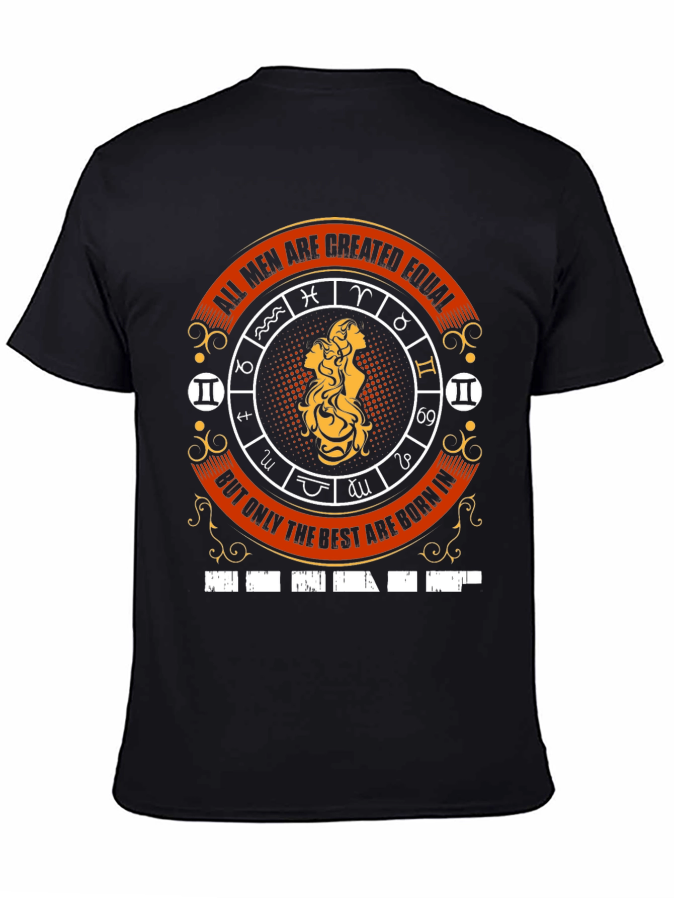 Gemini Zodiac T-Shirt - Best Men Born In