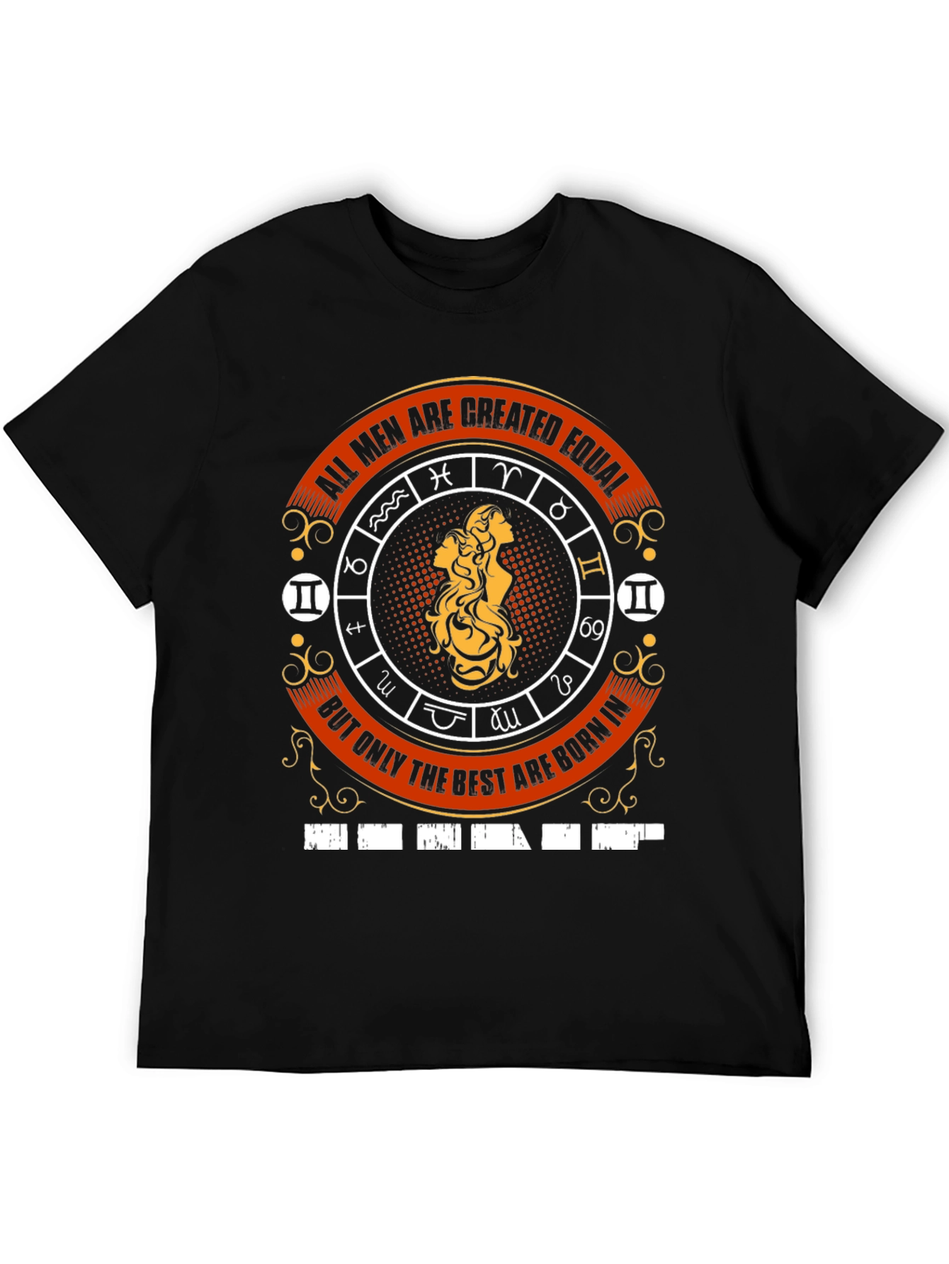 Gemini Zodiac T-Shirt - Best Men Born In