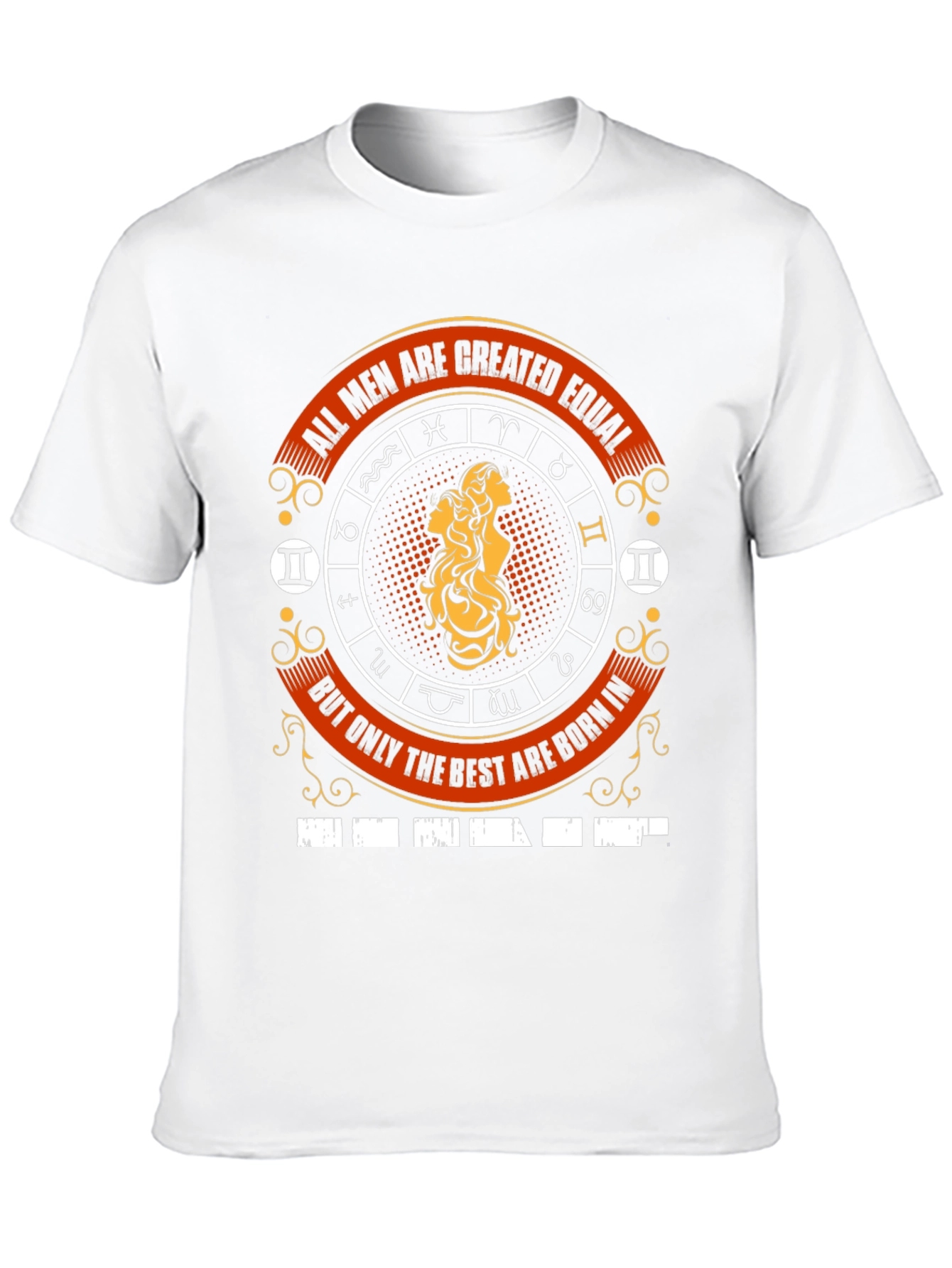 Gemini Zodiac T-Shirt - Best Men Born In