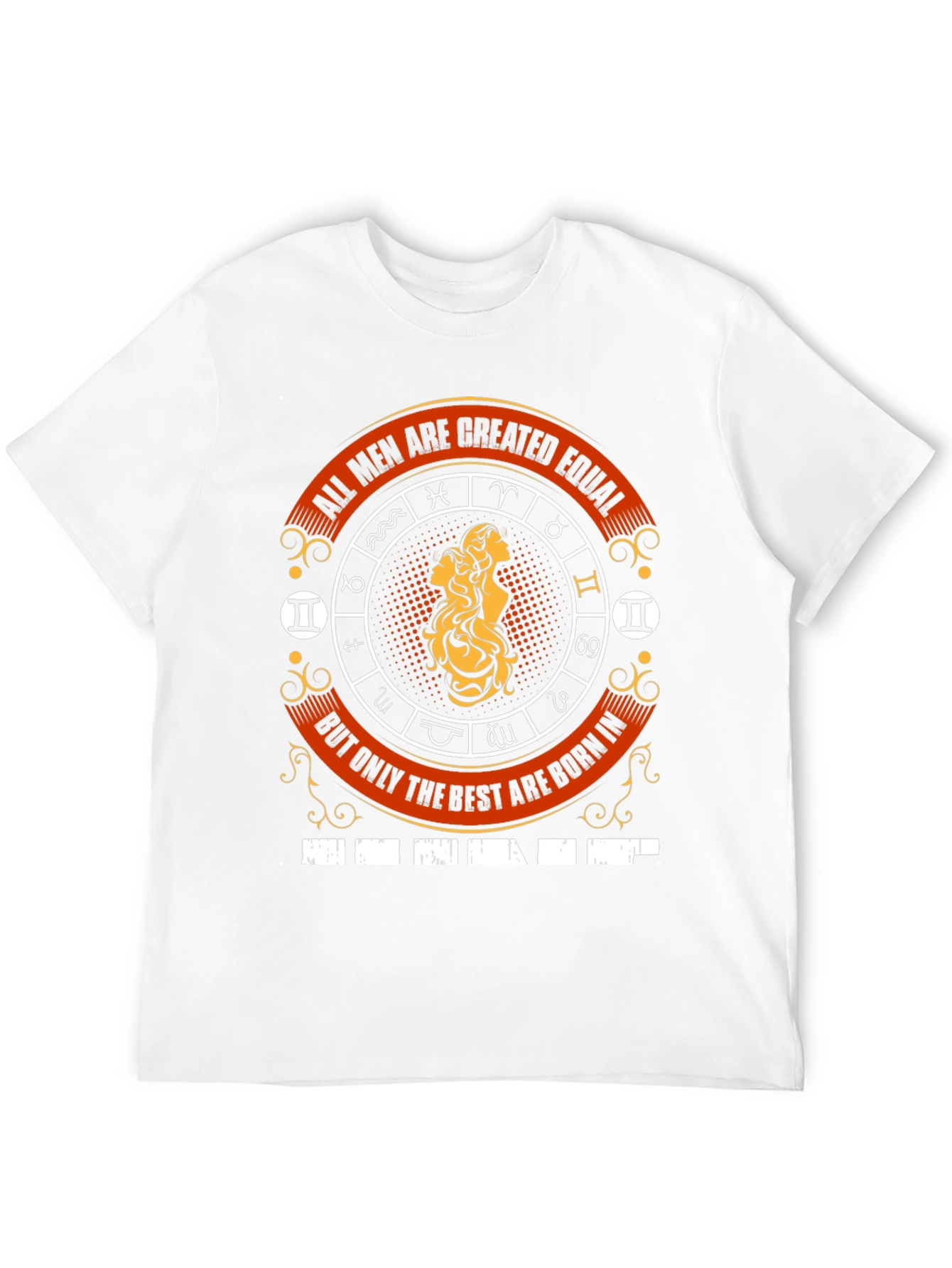 Gemini Zodiac T-Shirt - Best Men Born In