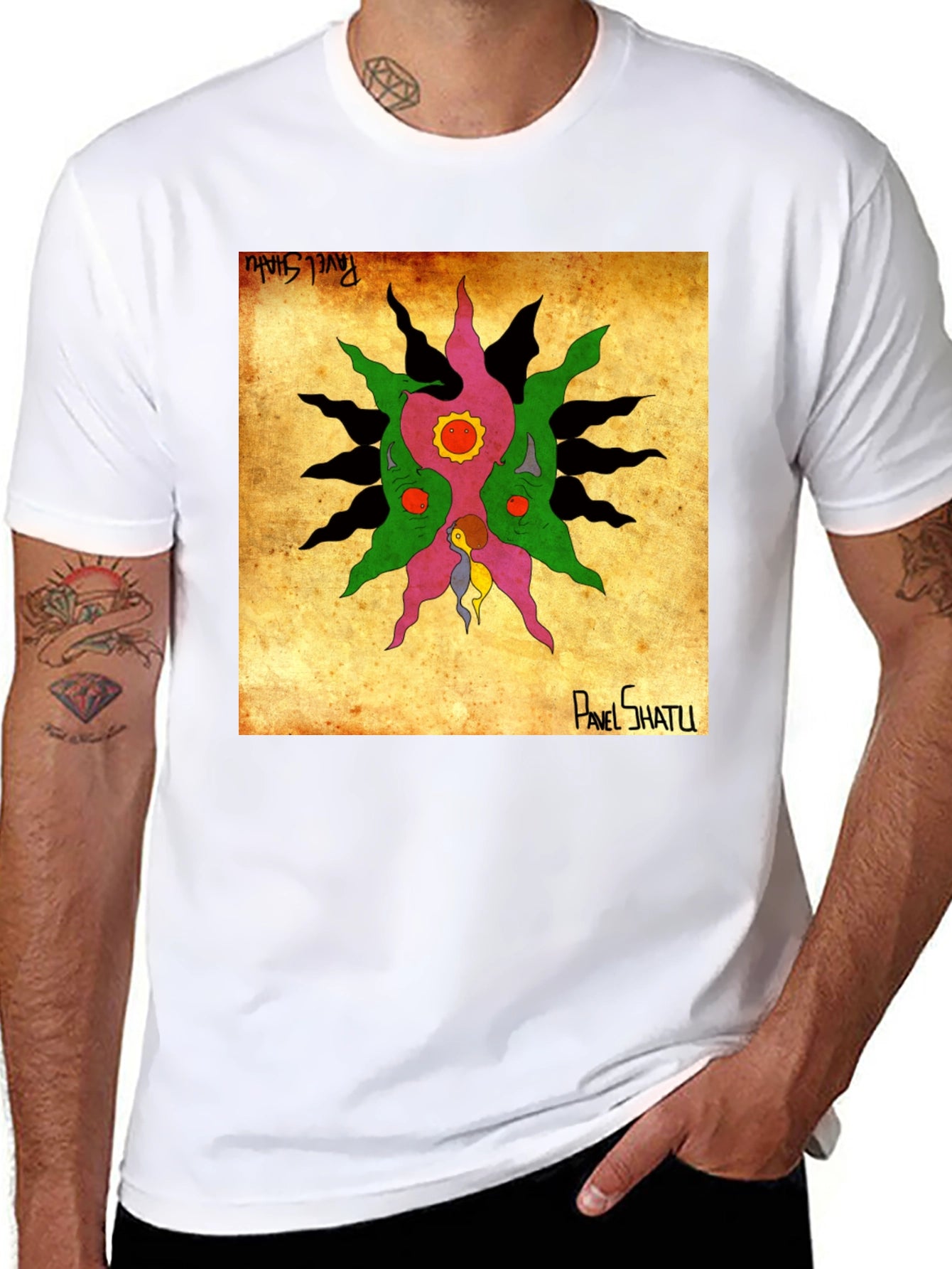 Pavel Shatu Graphic Print T-Shirt