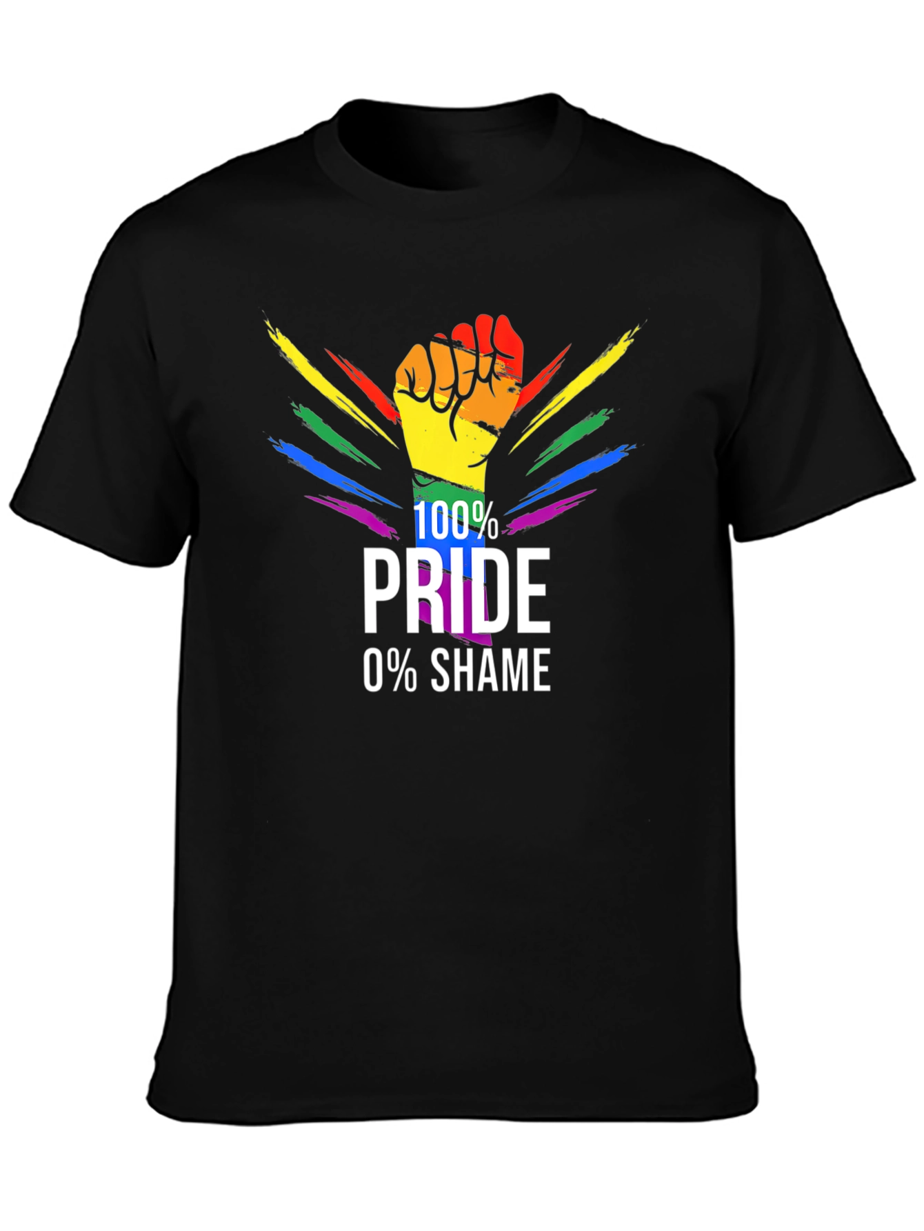 100% Pride 0% Shame Graphic Tee