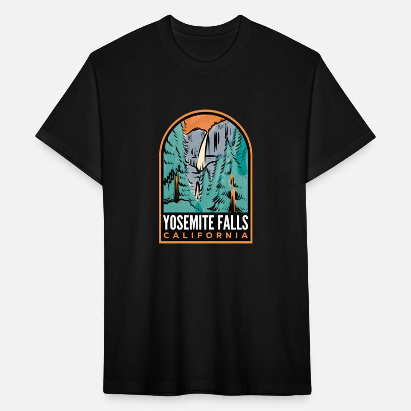 Yosemite Falls National Park Valley Waterfall