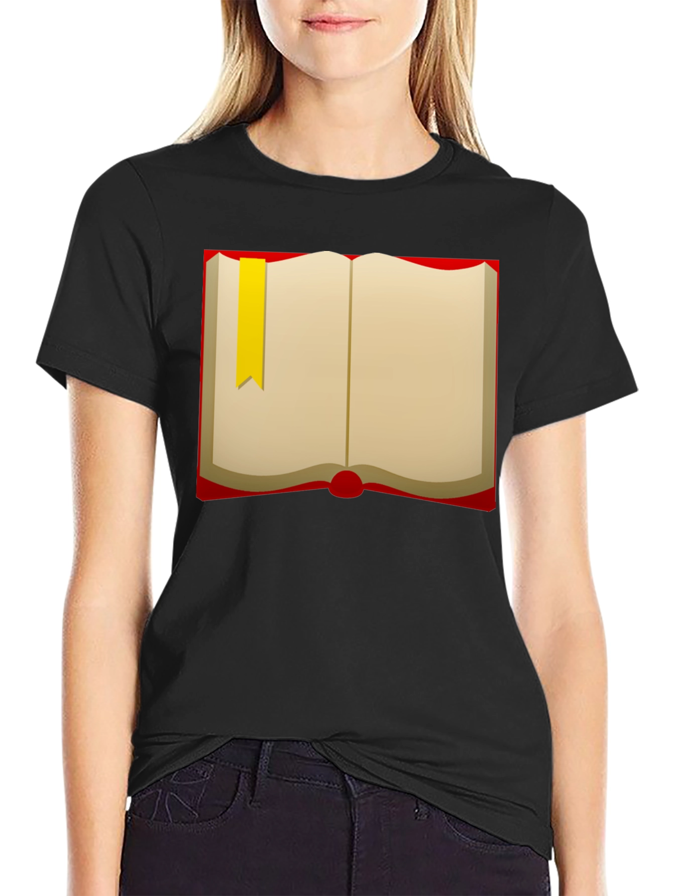 Open Book Graphic T-Shirt