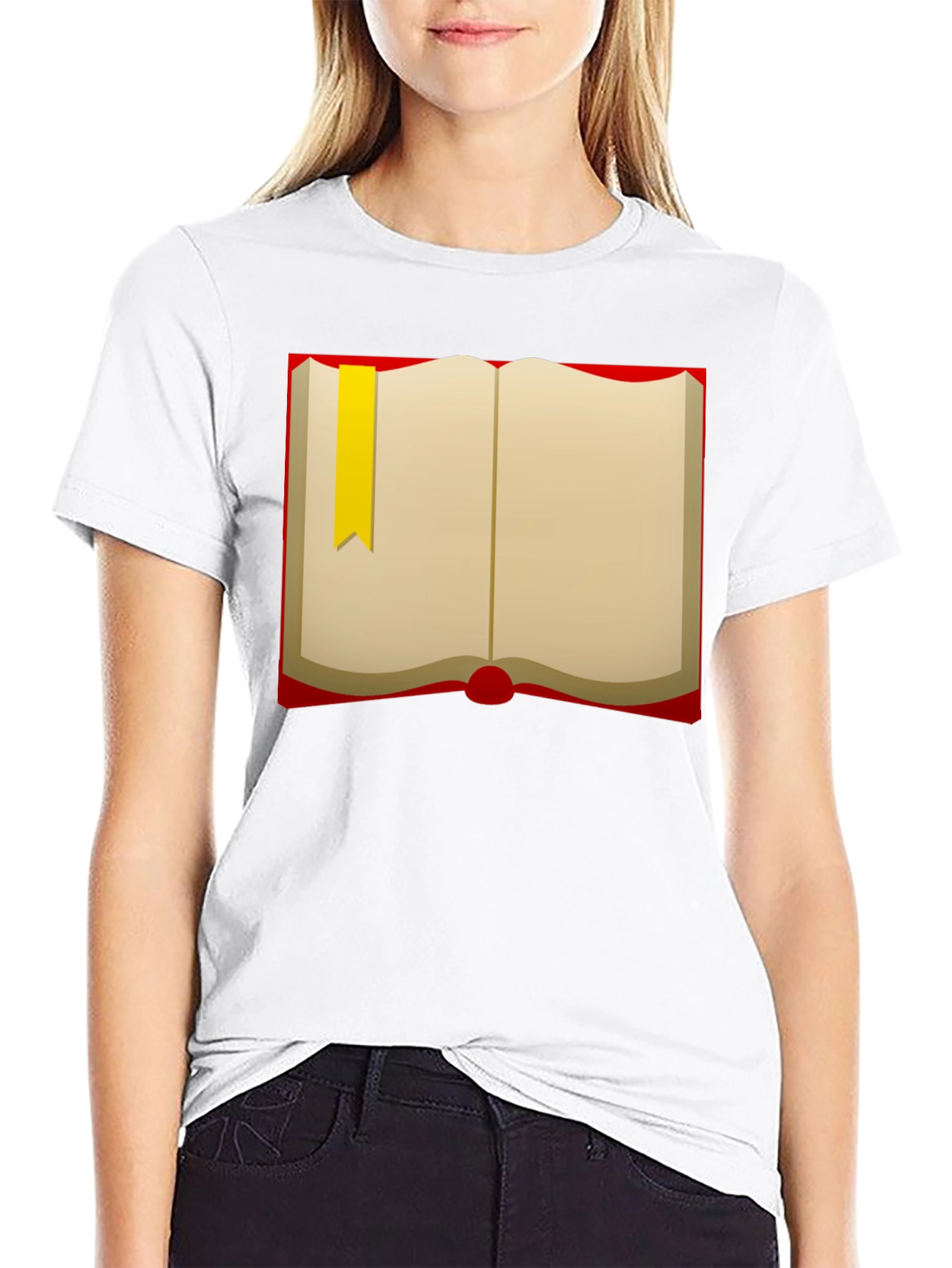 Open Book Graphic T-Shirt