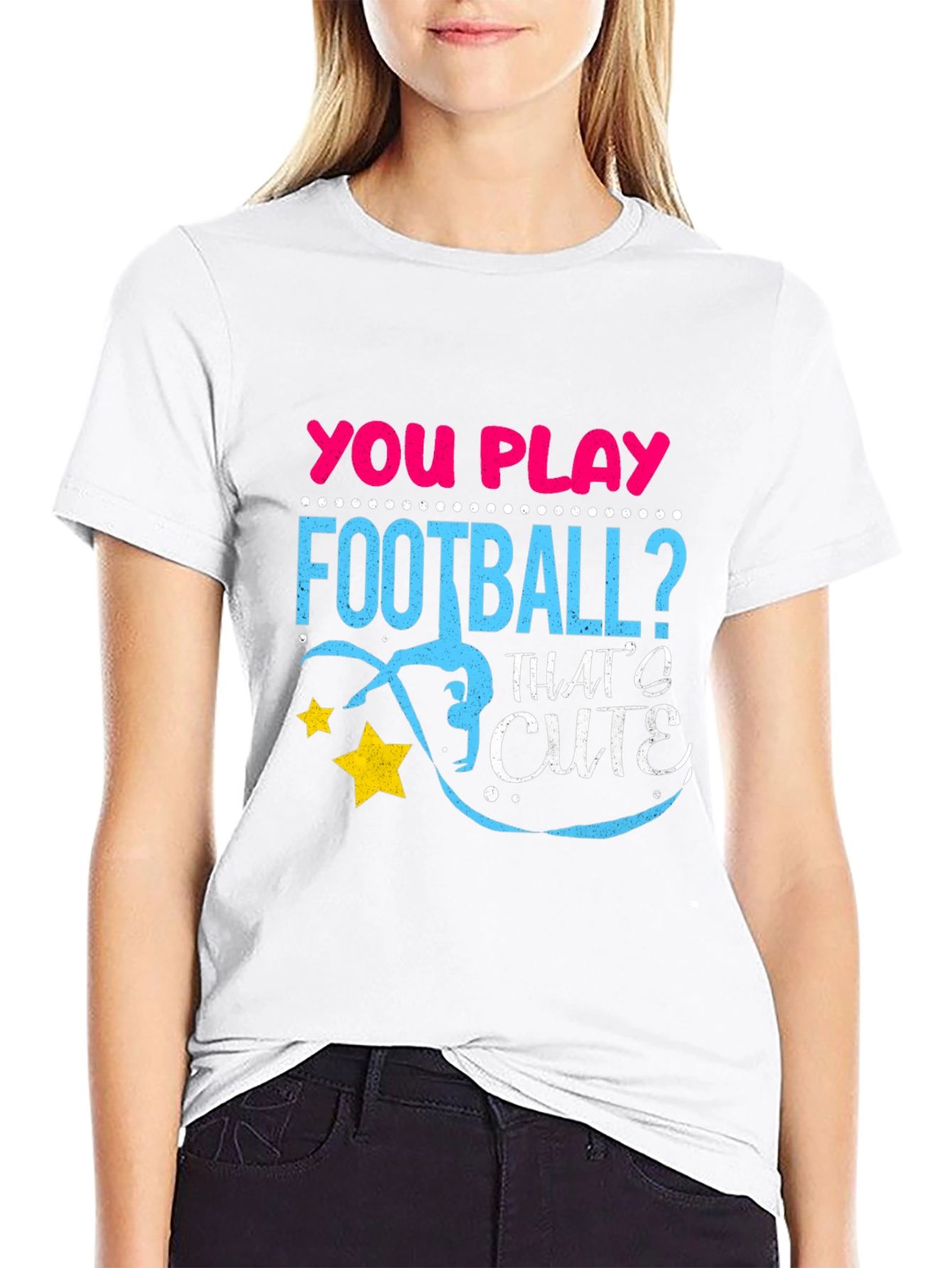 You Play Football? Cute Gymnast T-Shirt