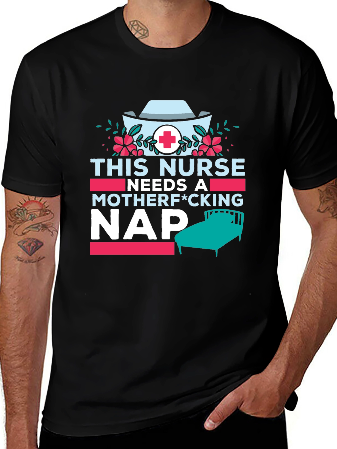 Needs A Nap T-Shirt - Nurse Gift