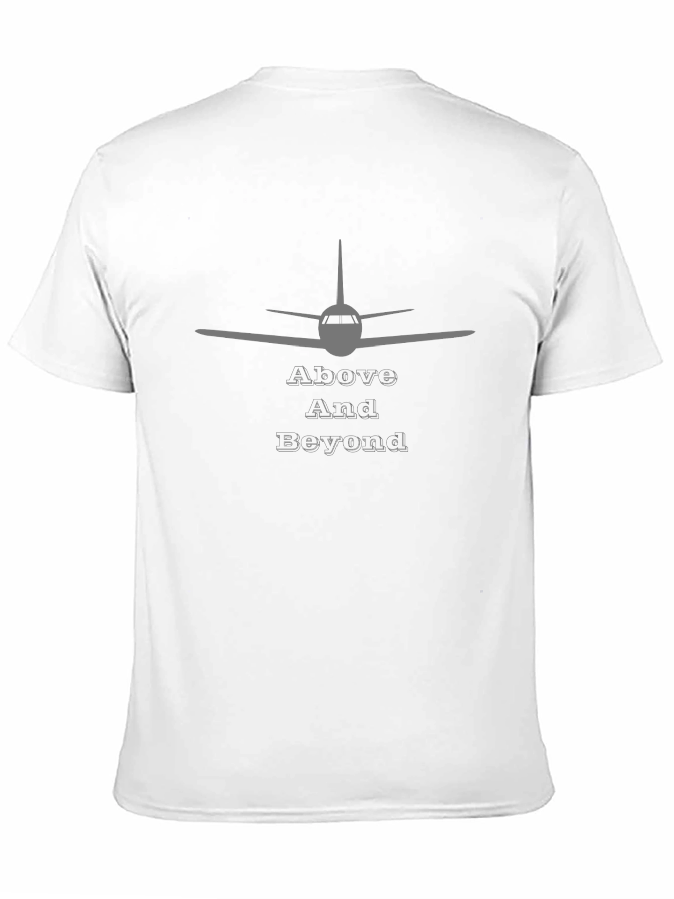 Above and Beyond Airplane T-Shirt