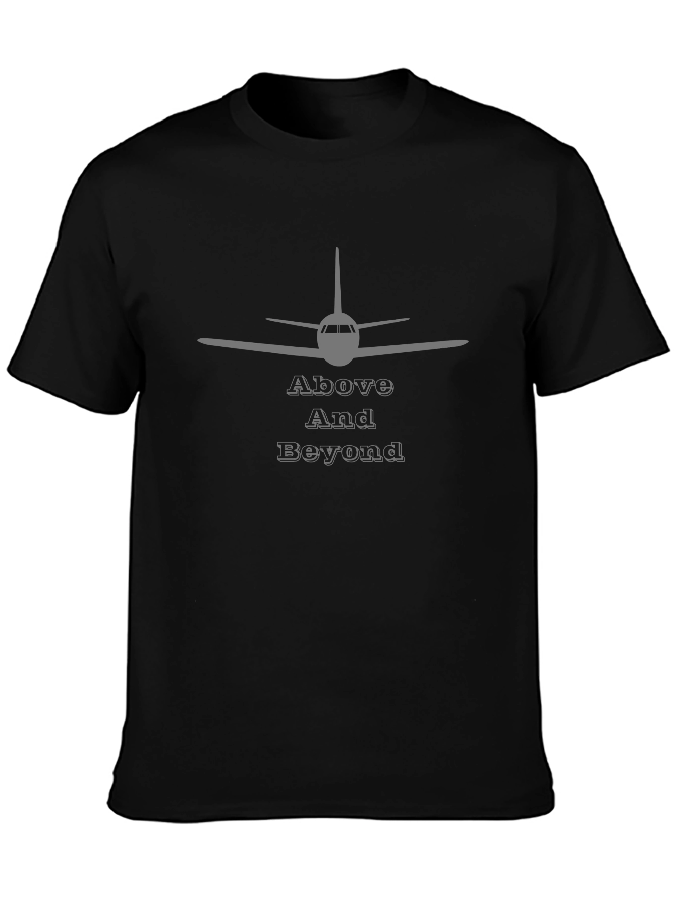 Above and Beyond Airplane T-Shirt