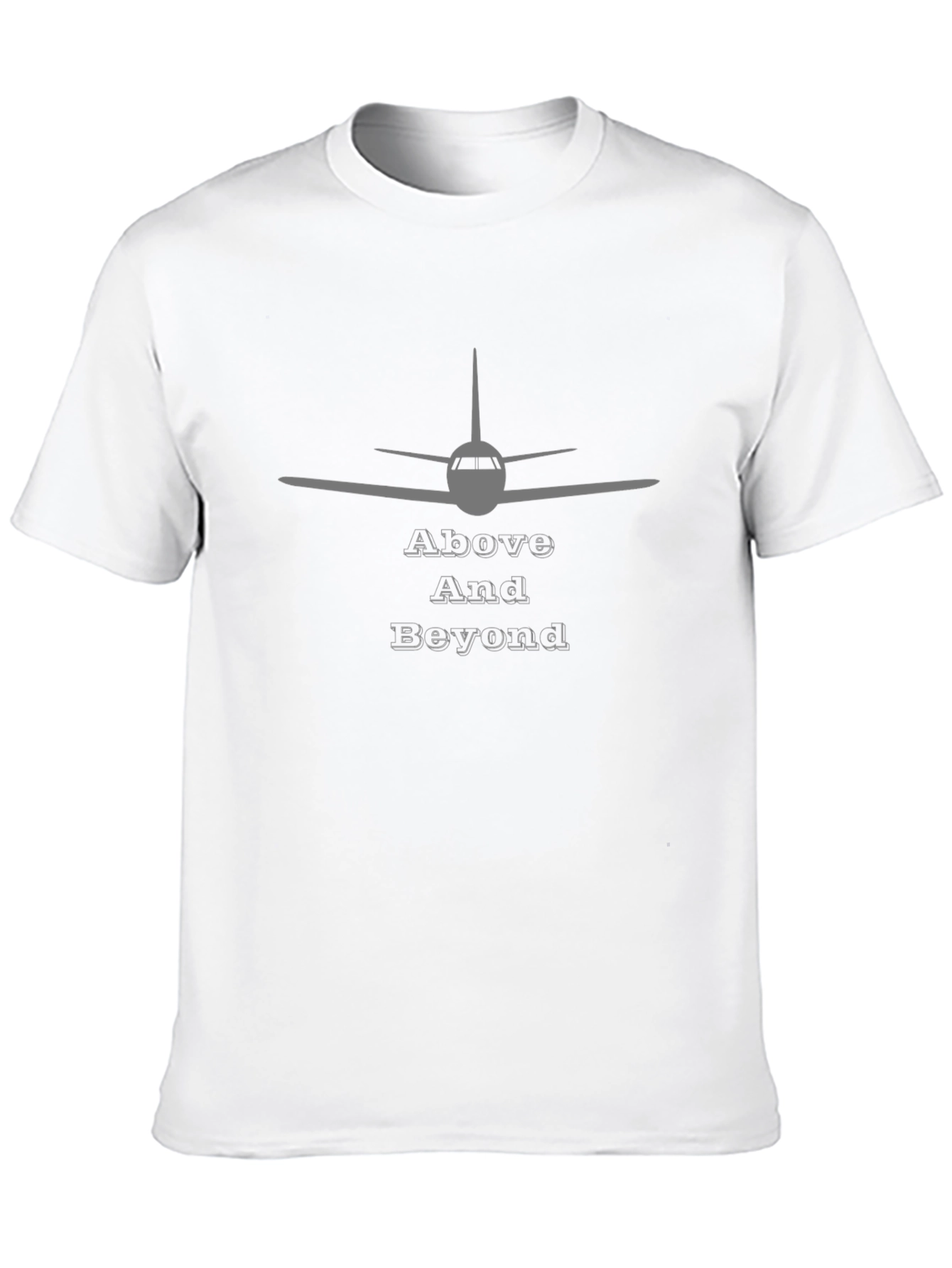 Above and Beyond Airplane T-Shirt