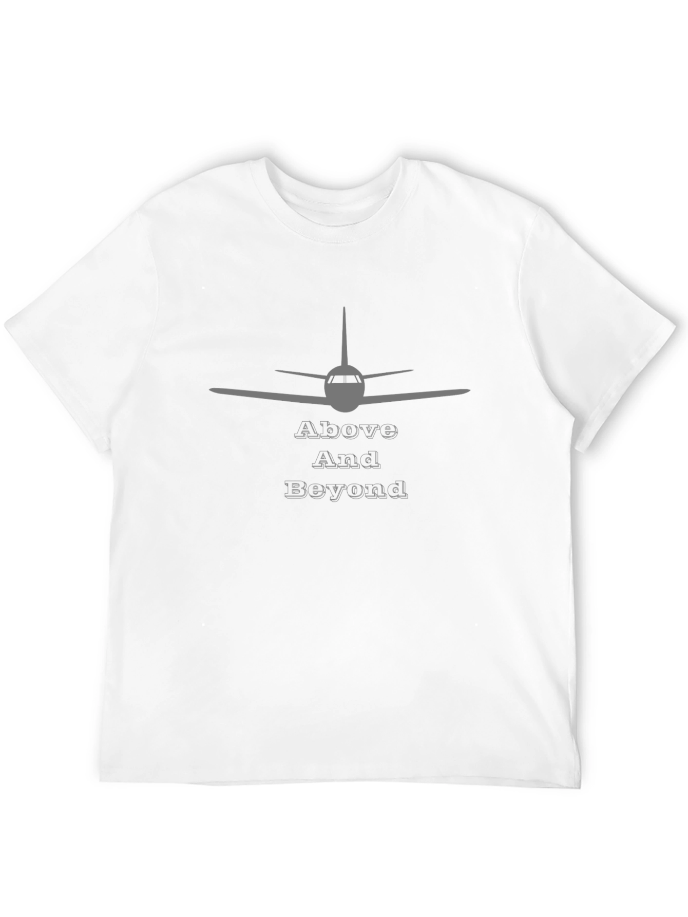 Above and Beyond Airplane T-Shirt