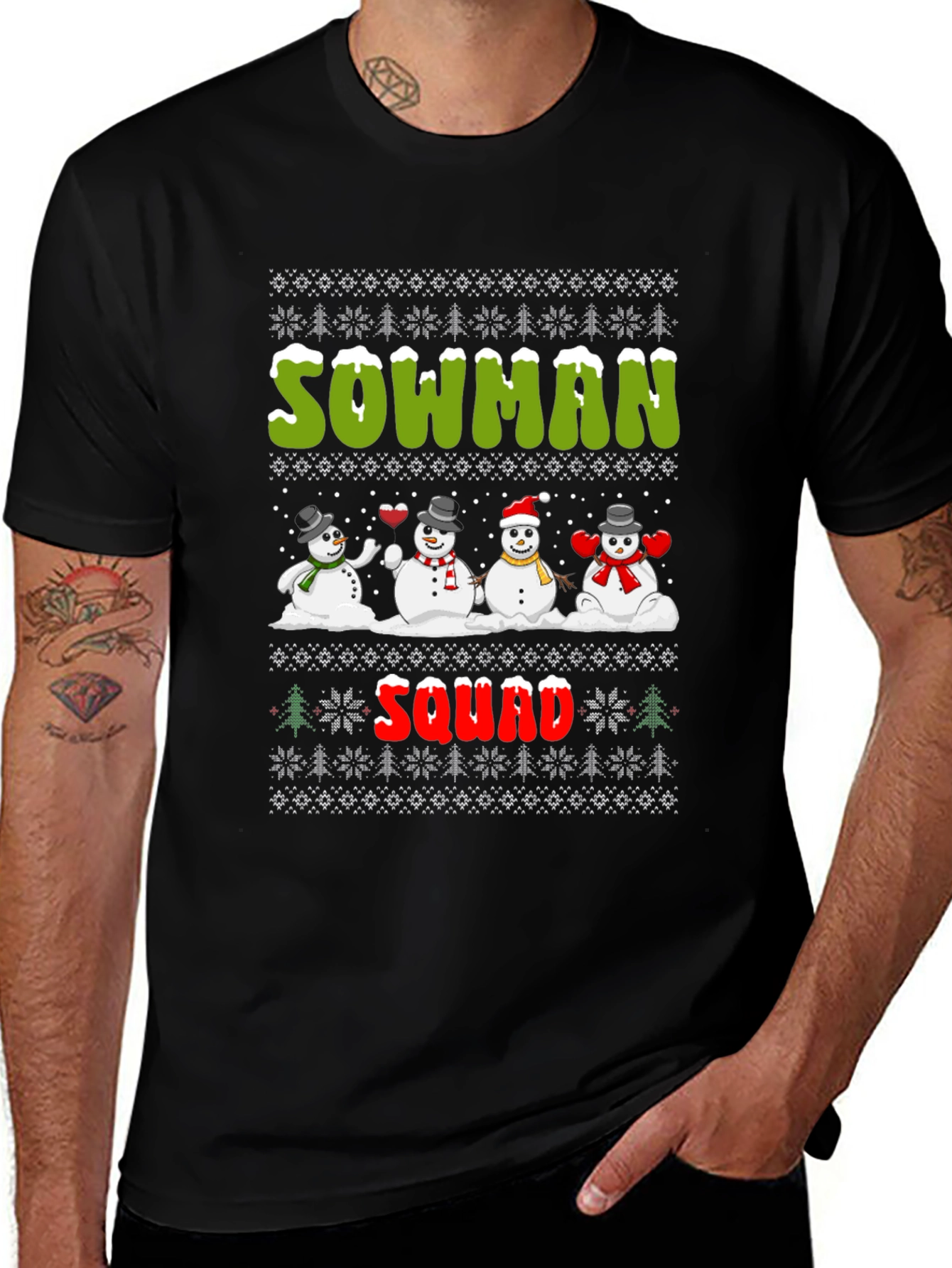 Sowman Squad Holiday Tee