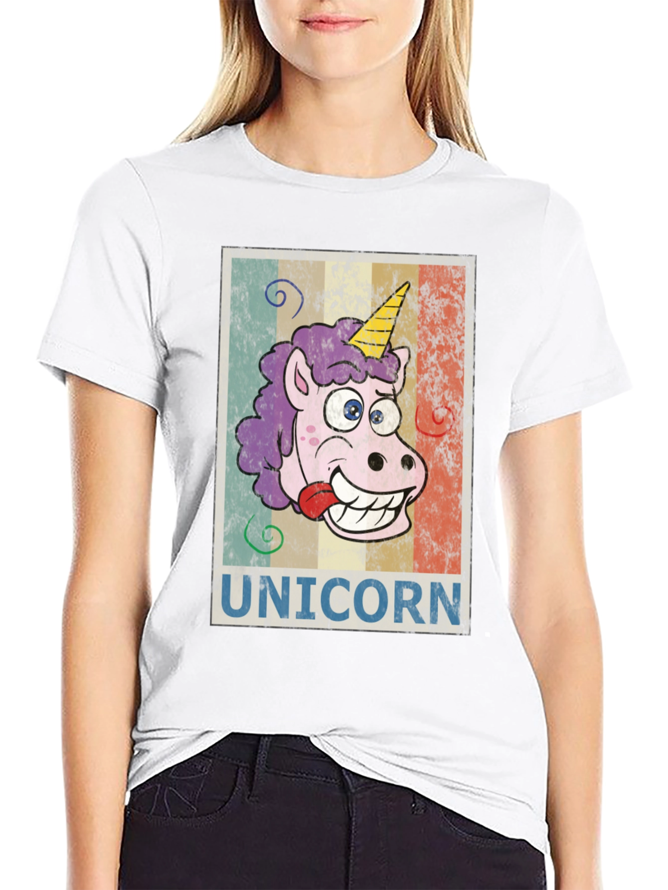 Funny Unicorn Graphic Tee - Unisex