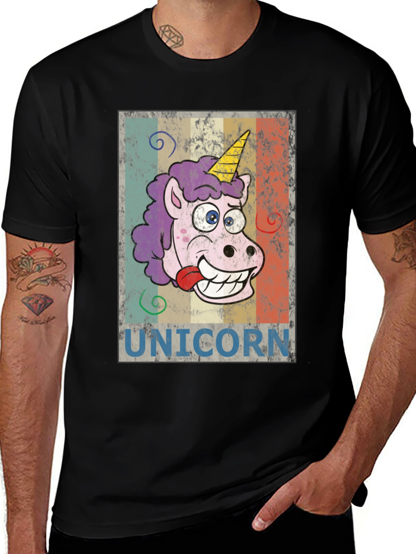 Funny Unicorn Graphic Tee - Unisex