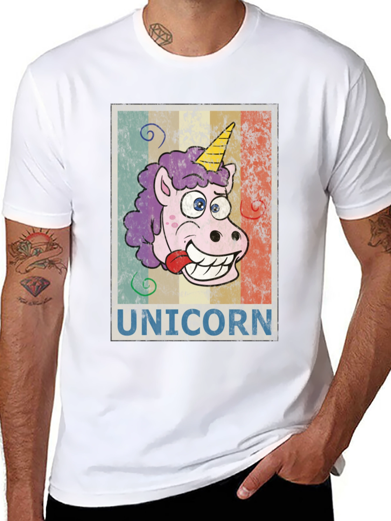 Funny Unicorn Graphic Tee - Unisex