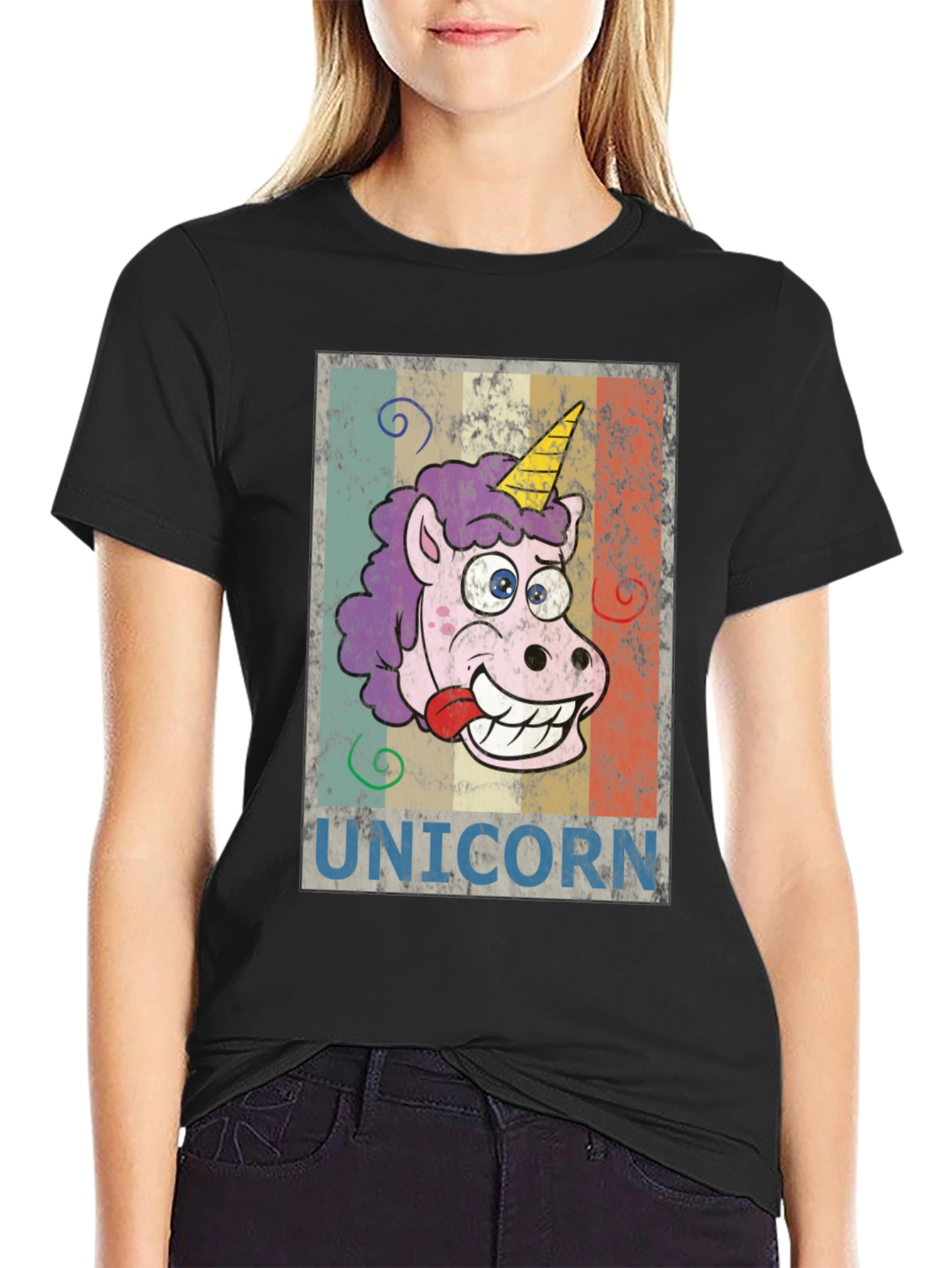 Funny Unicorn Graphic Tee - Unisex