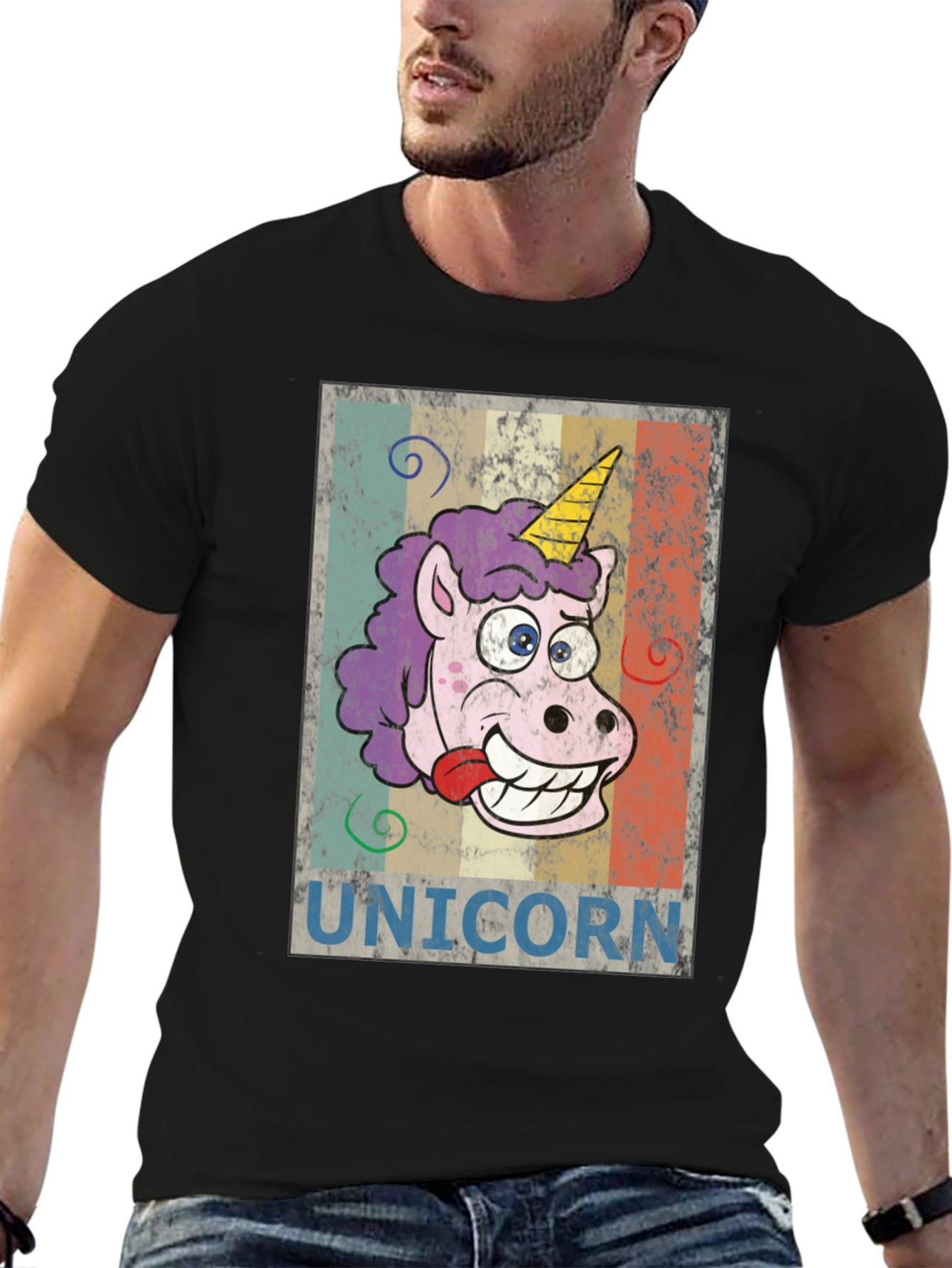 Funny Unicorn Graphic Tee - Unisex
