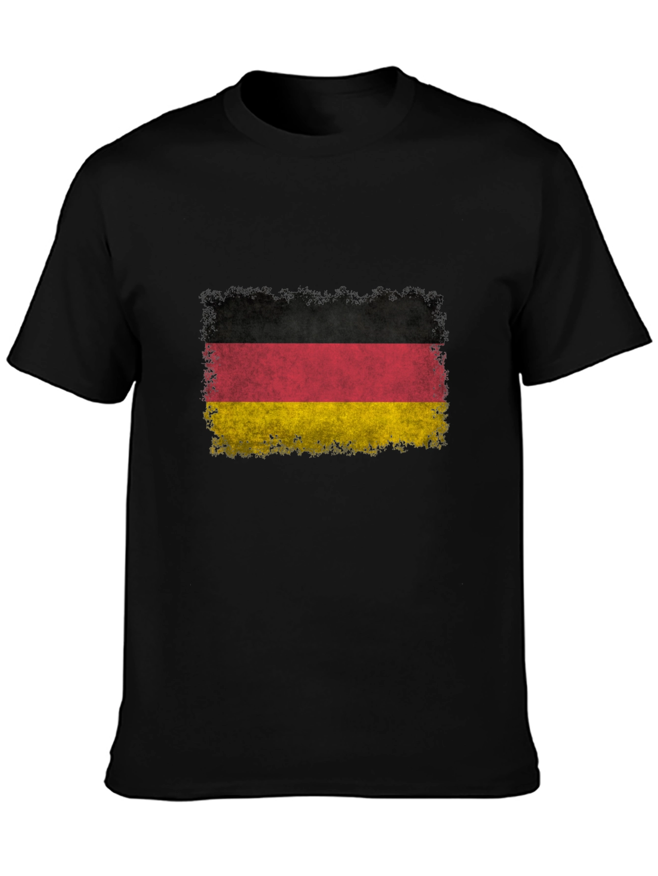 German Flag T-Shirt - Distressed Design