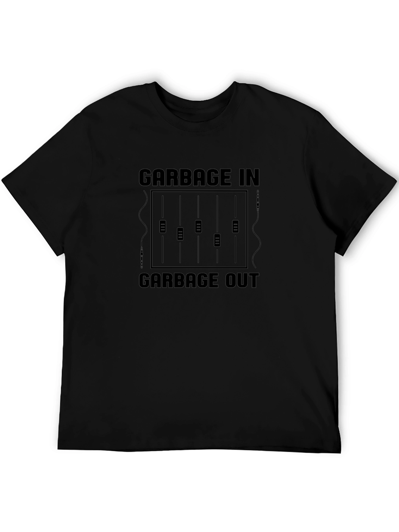 Garbage In Garbage Out Black T-Shirt