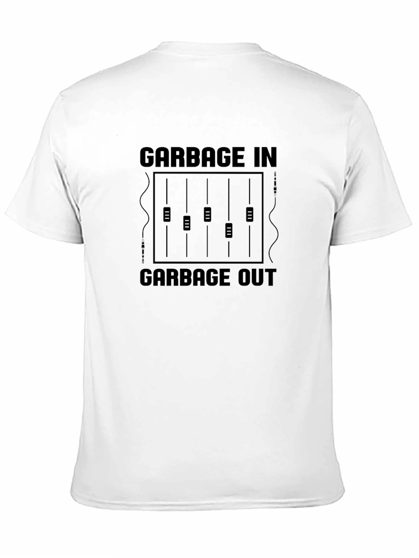 Garbage In Garbage Out Black T-Shirt