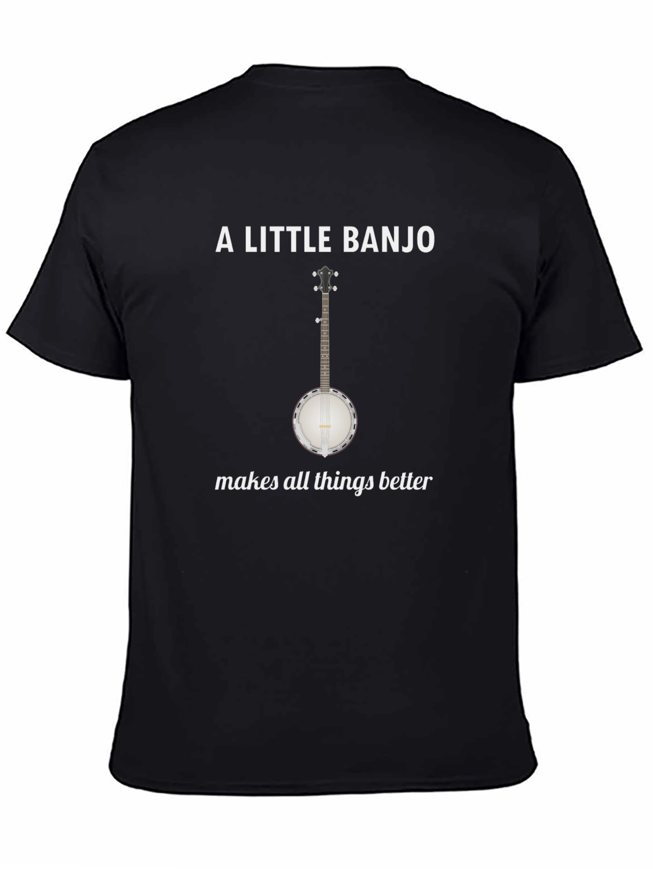A Little Banjo Makes Things Better Graphic Tee