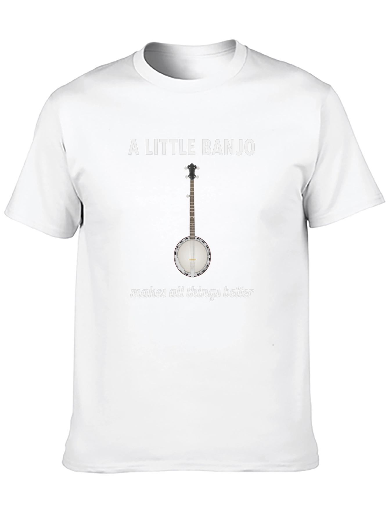 A Little Banjo Makes Things Better Graphic Tee
