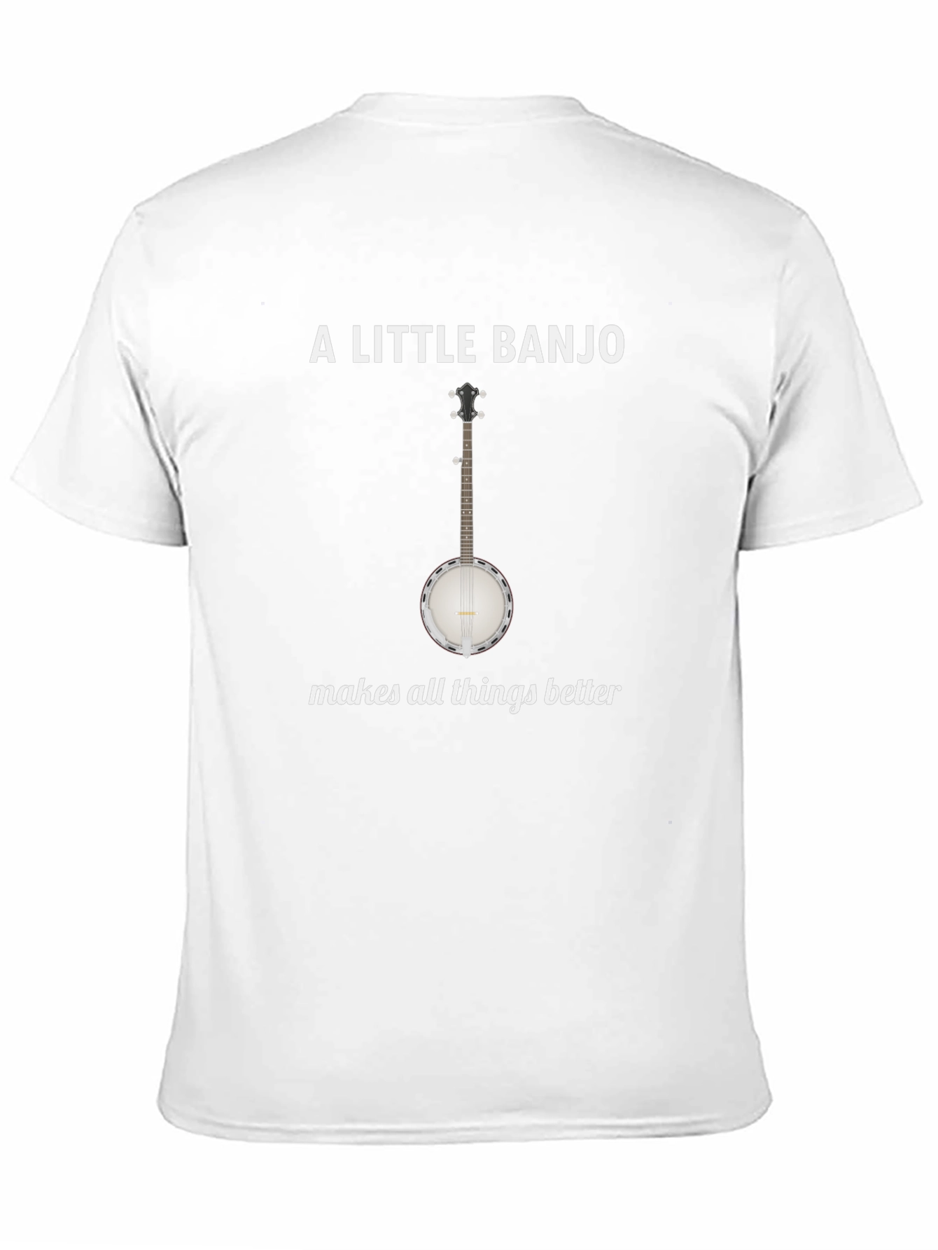 A Little Banjo Makes Things Better Graphic Tee