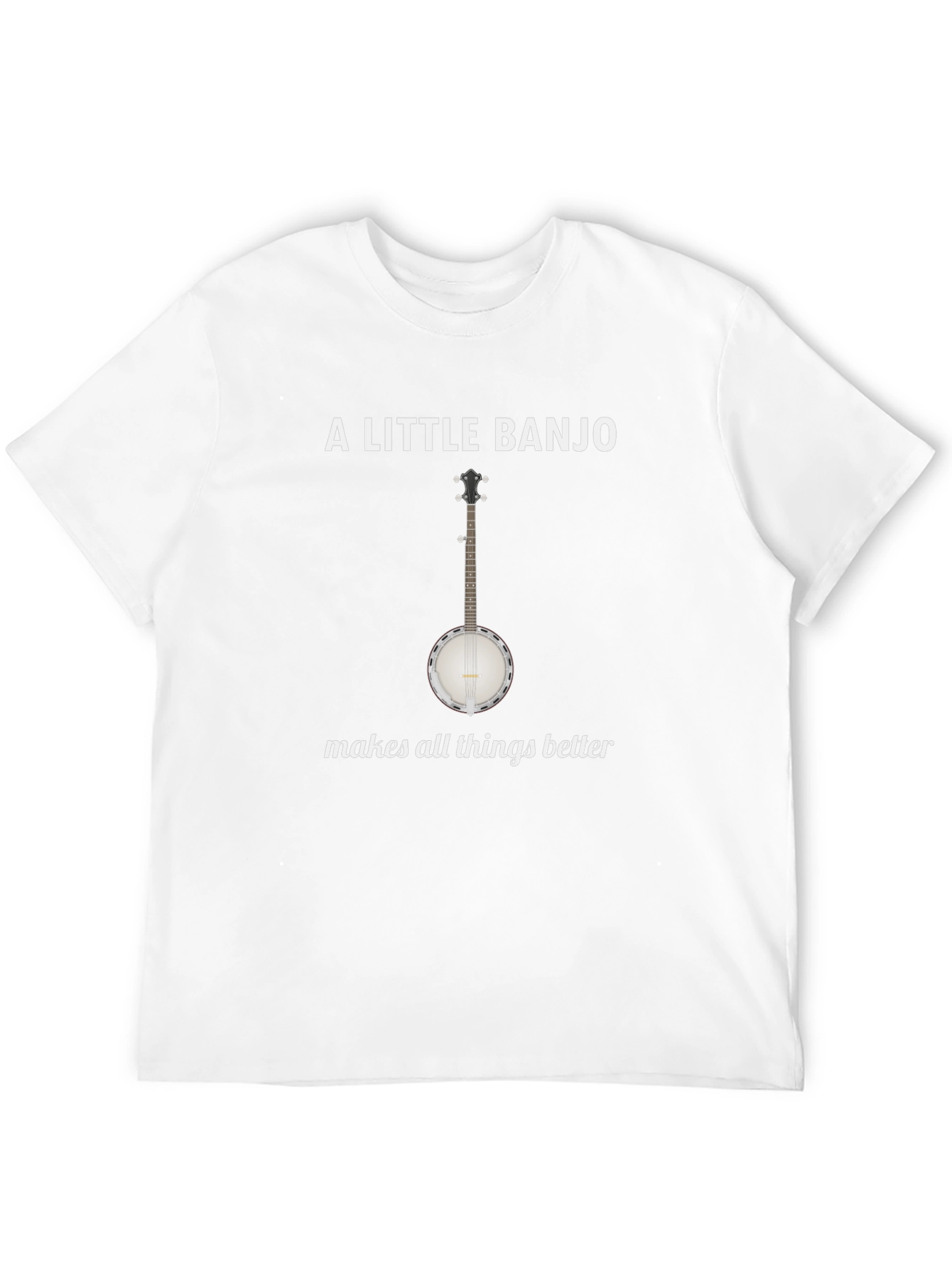 A Little Banjo Makes Things Better Graphic Tee