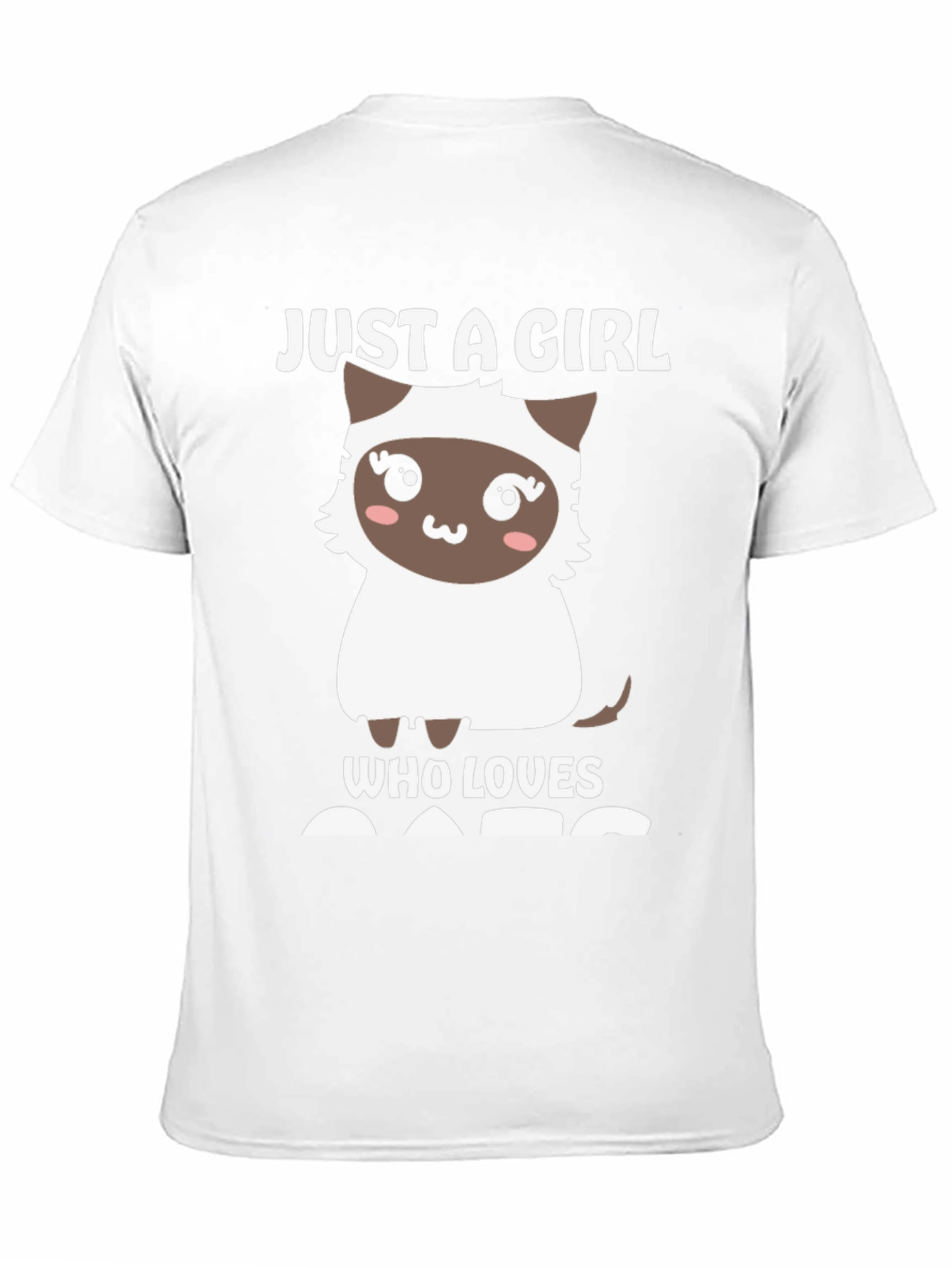 Girl Who Loves Cats T-Shirt