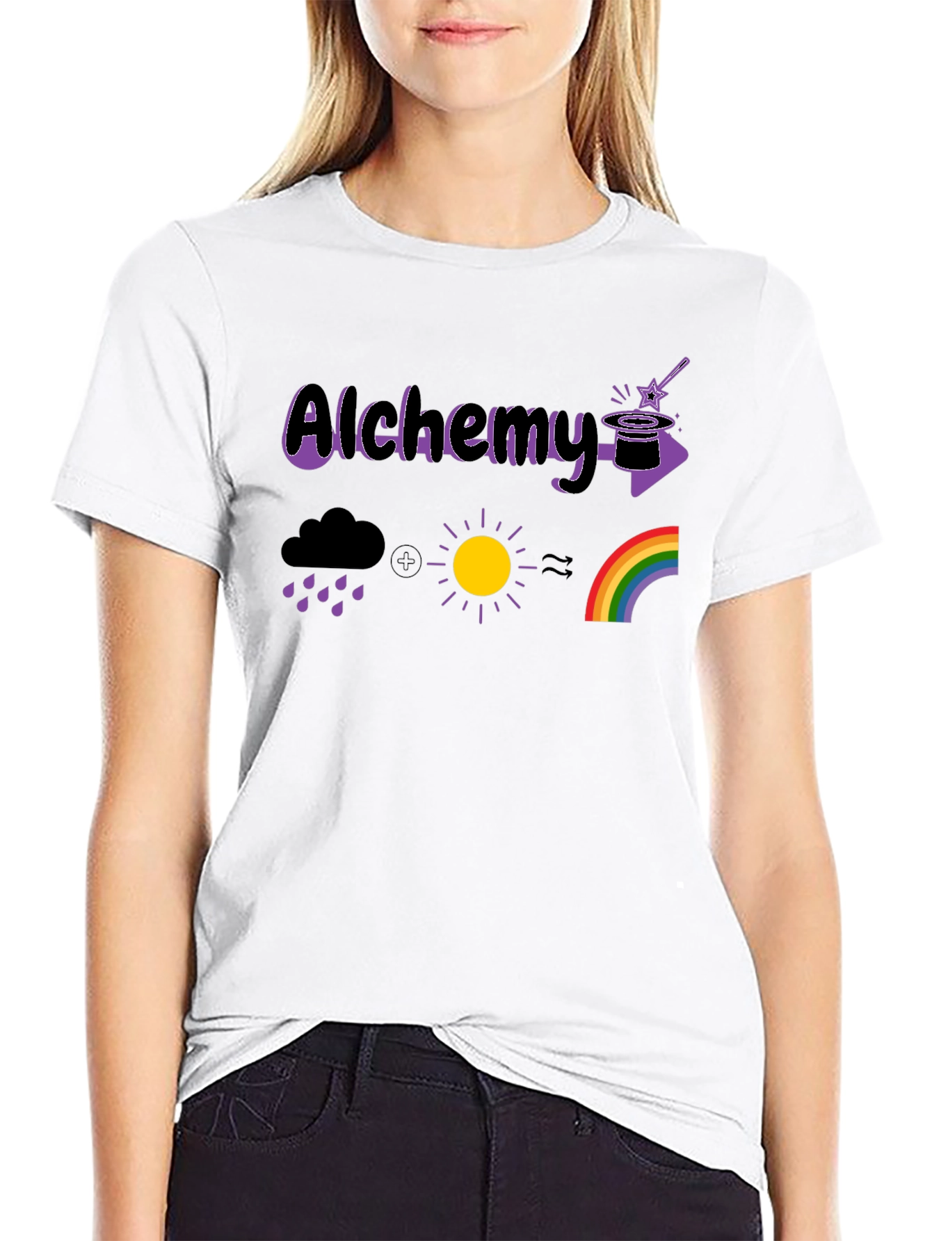 Alchemy Graphic T-Shirt - Weather Elements Design