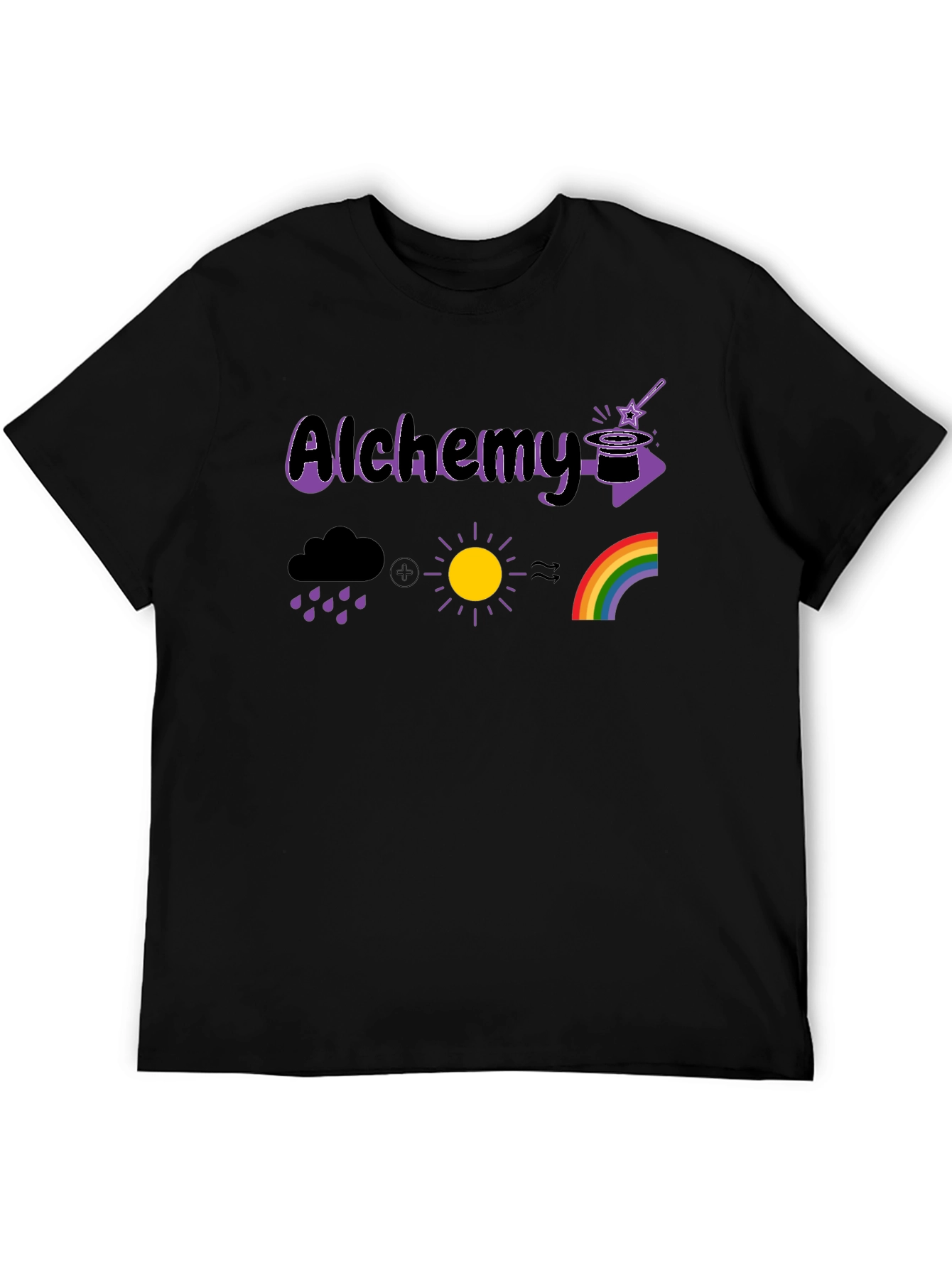 Alchemy Graphic T-Shirt - Weather Elements Design