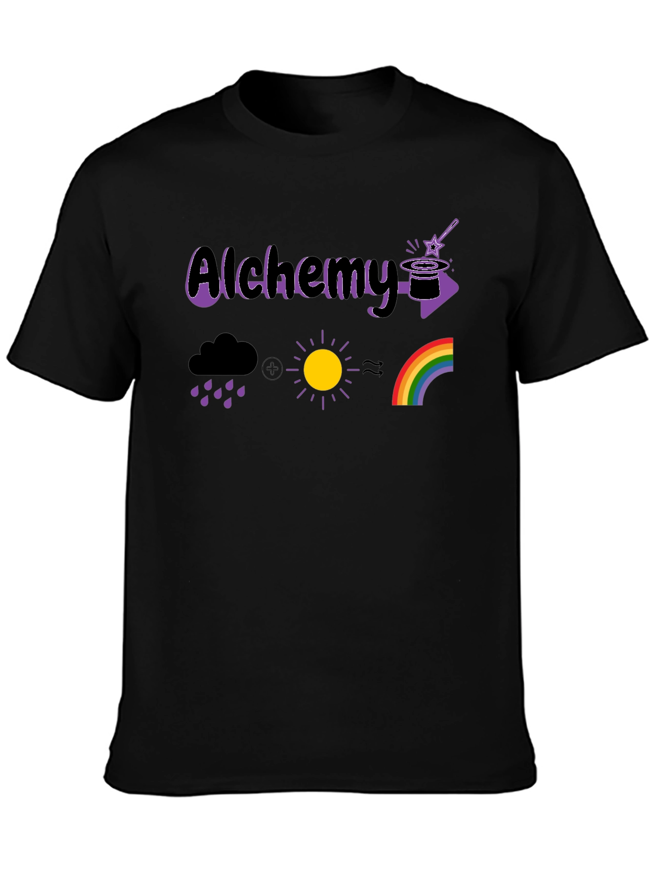Alchemy Graphic T-Shirt - Weather Elements Design