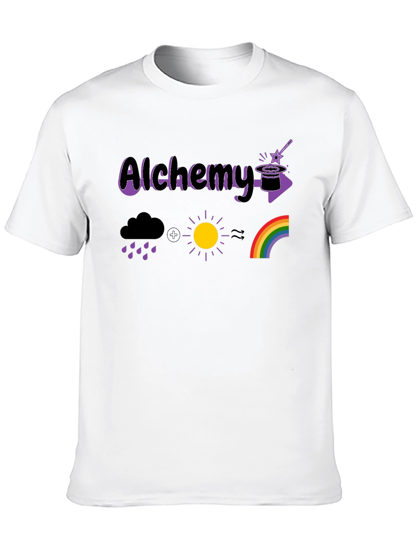 Alchemy Graphic T-Shirt - Weather Elements Design