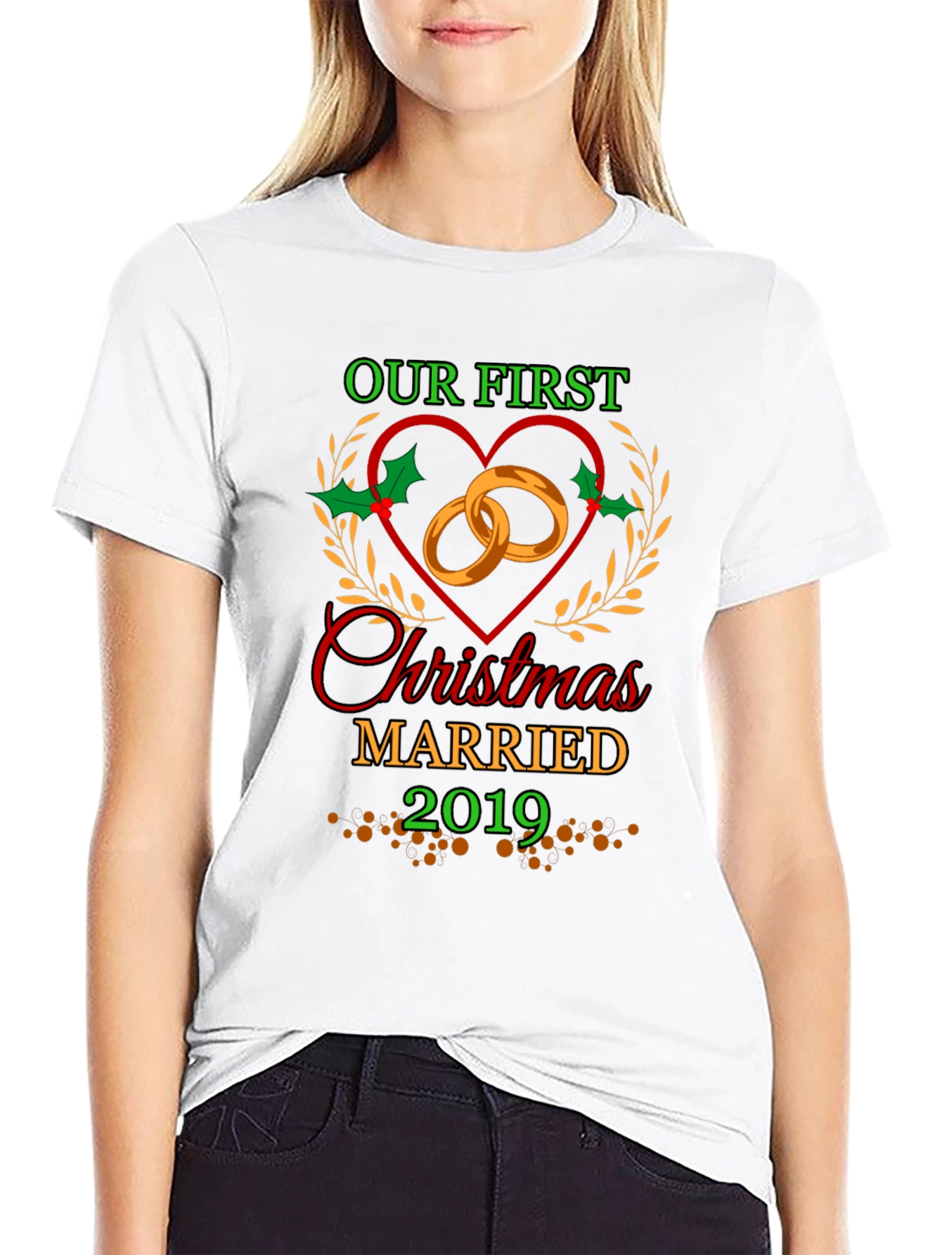 First Christmas Married 2019 T-Shirt