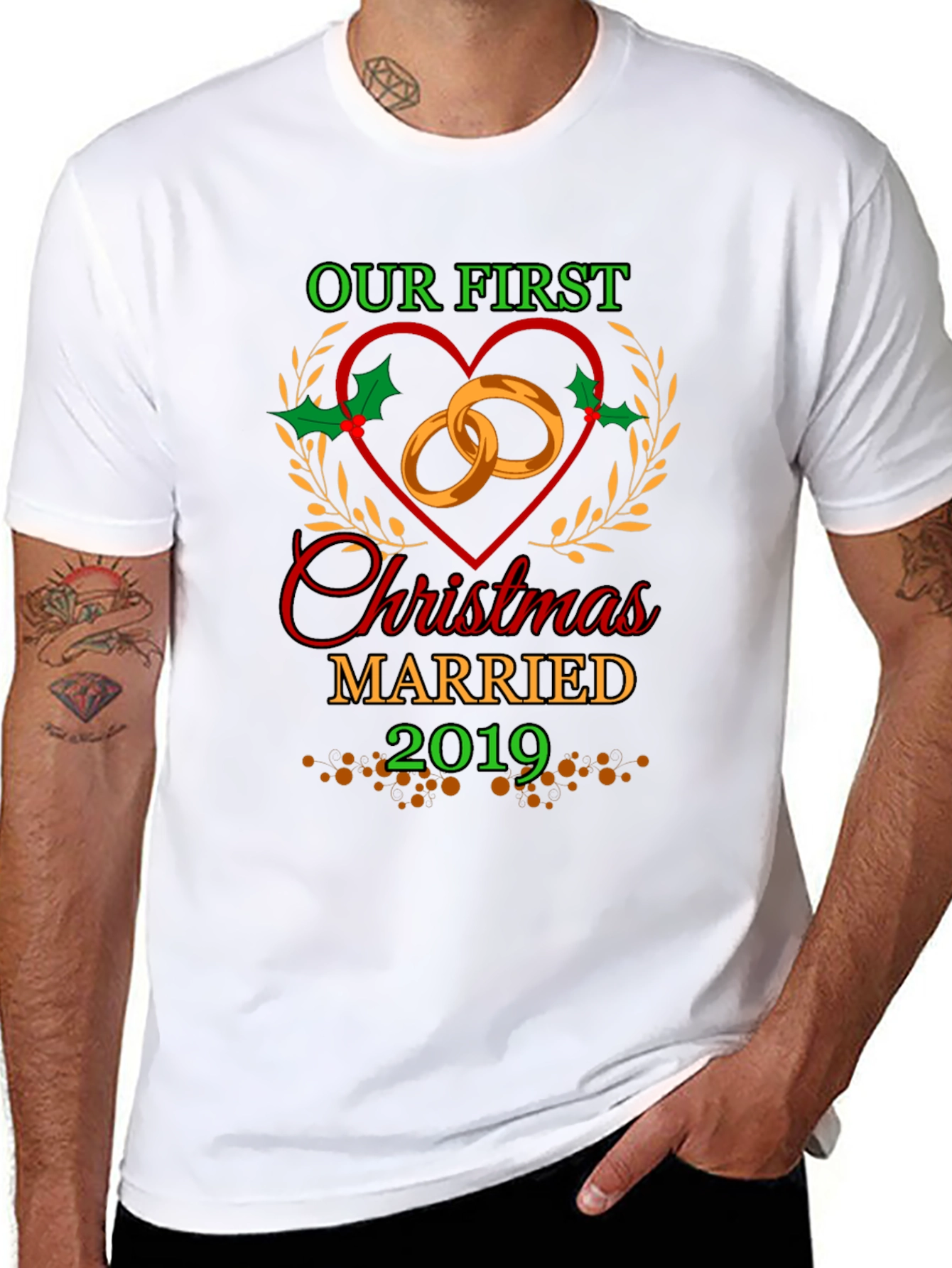 First Christmas Married 2019 T-Shirt
