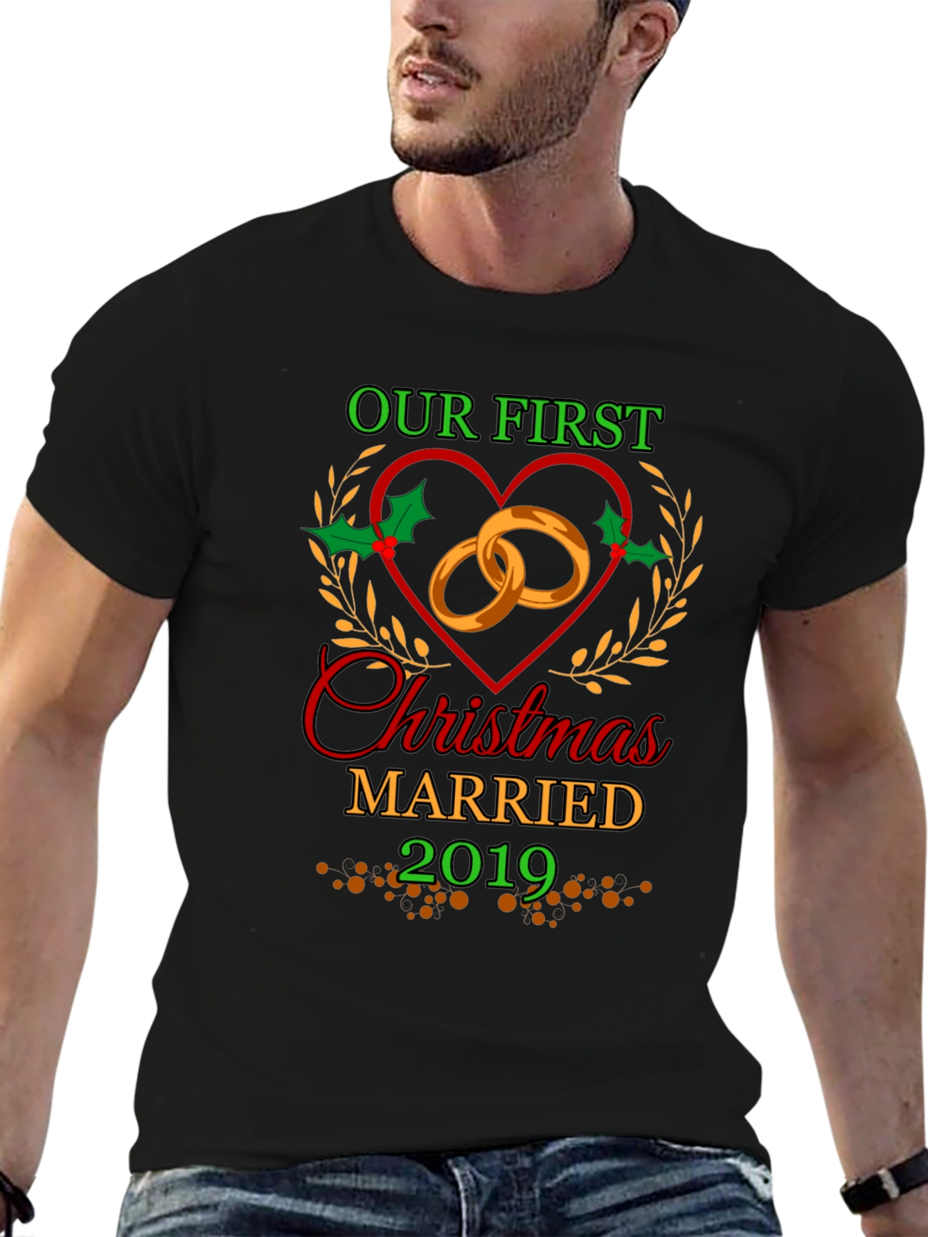 First Christmas Married 2019 T-Shirt