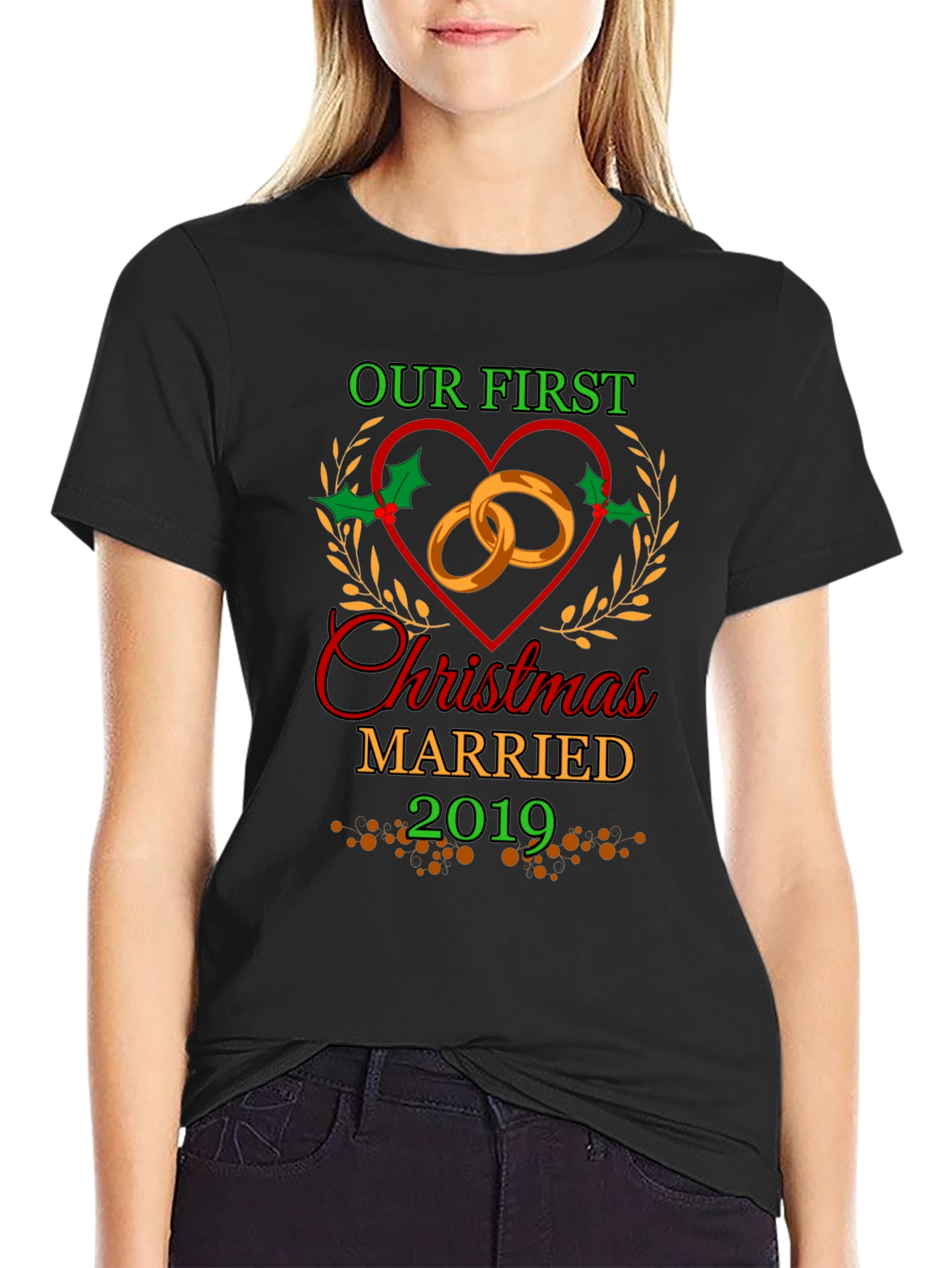 First Christmas Married 2019 T-Shirt