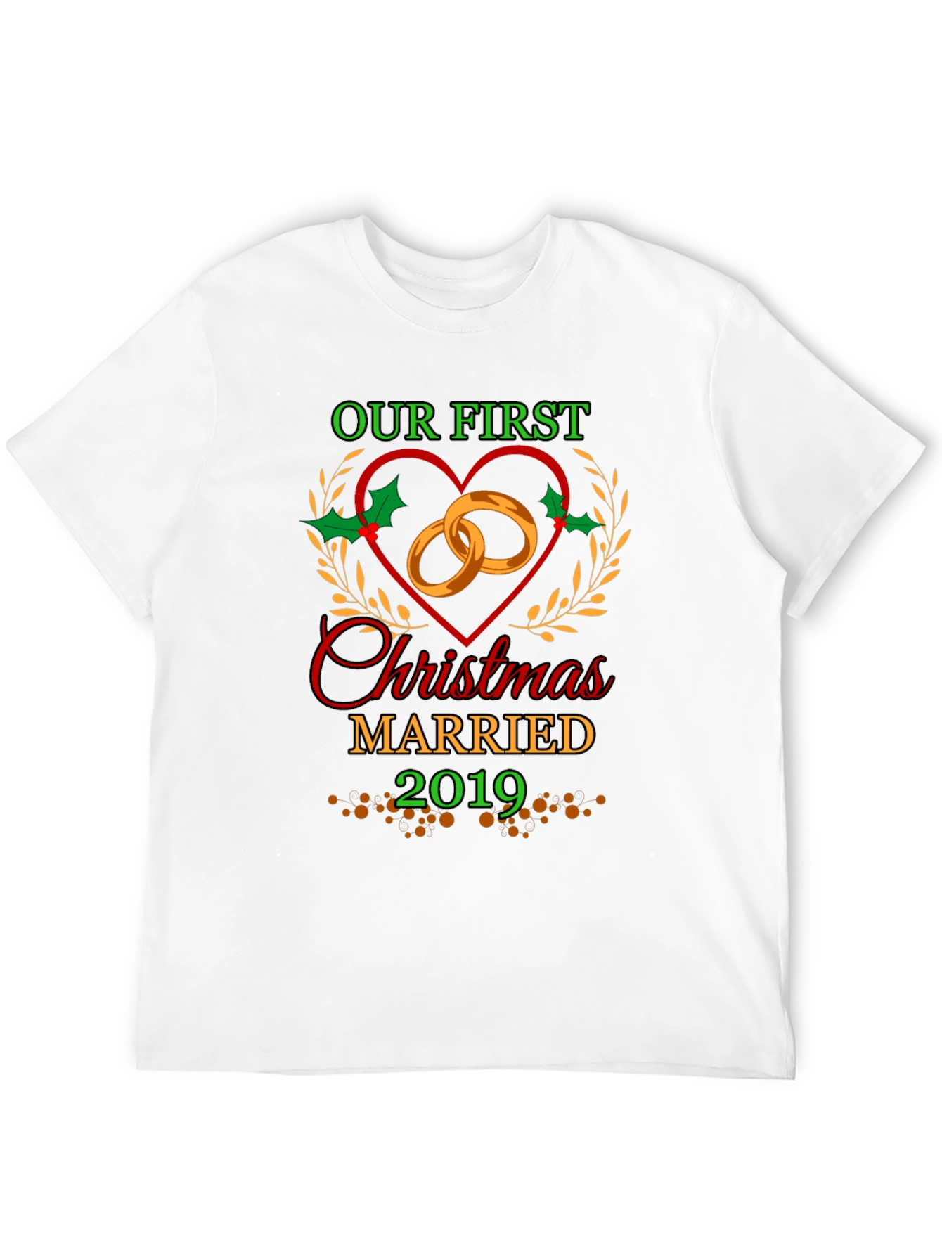 First Christmas Married 2019 T-Shirt