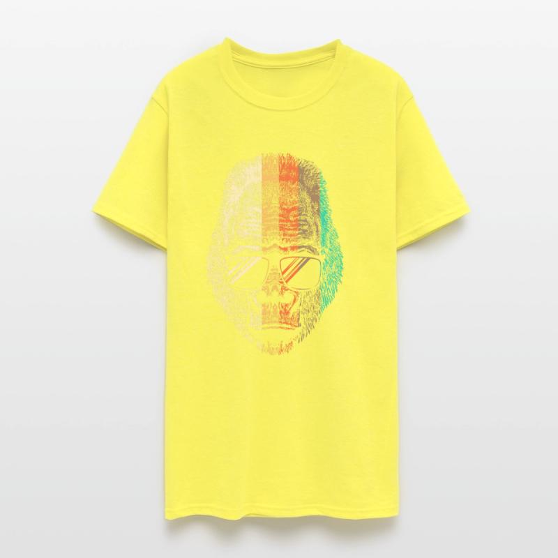 Zoo Animal Wearing Glasses Retro Gorilla Face