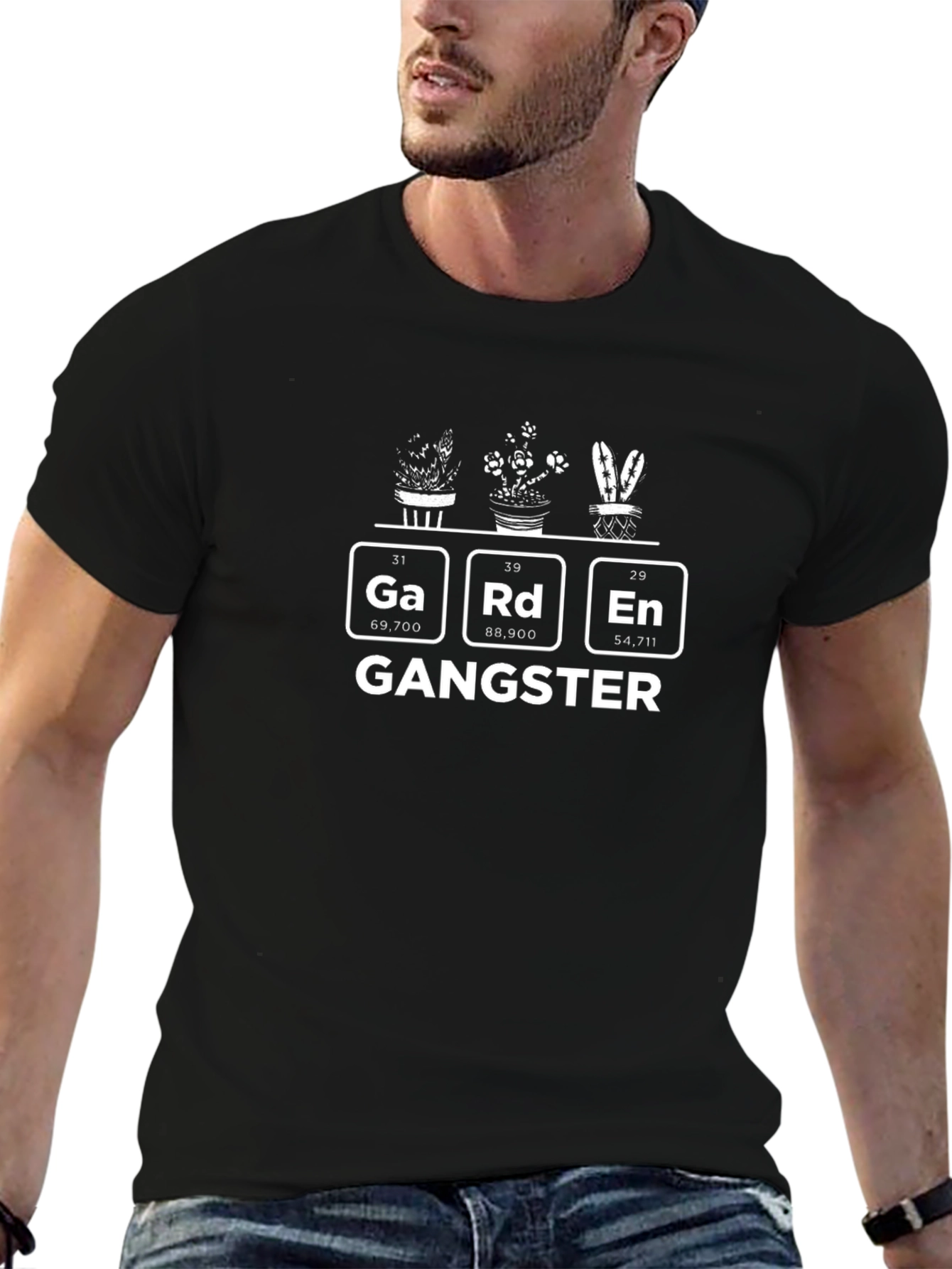 Gardener Gangster T-Shirt: Cool Plant Lover Tee