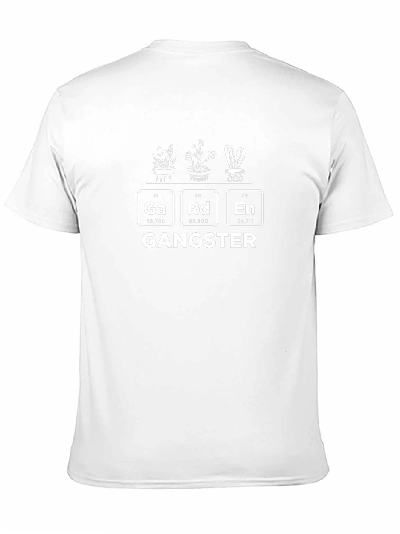 Gardener Gangster T-Shirt: Cool Plant Lover Tee