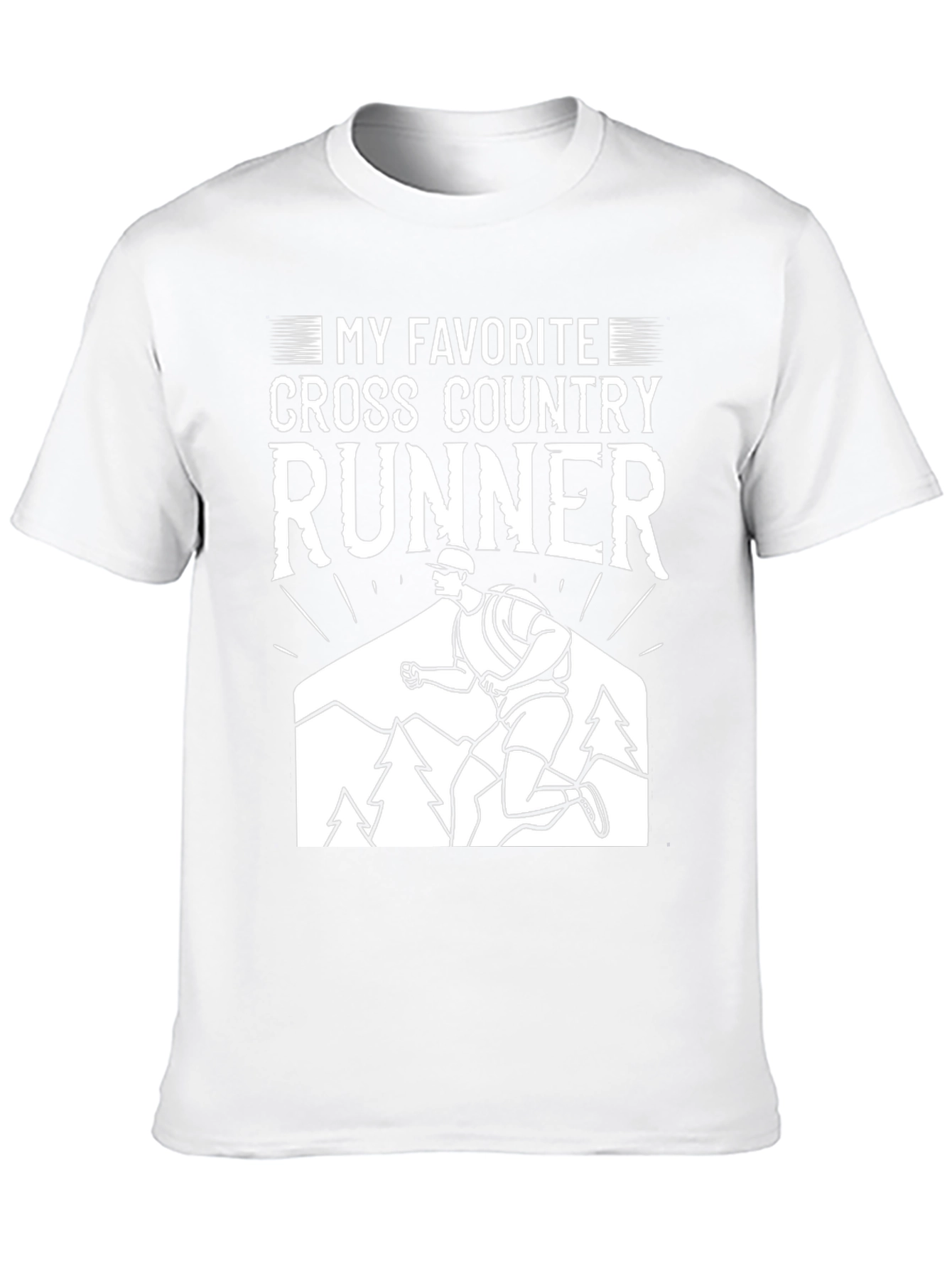 Cross Country Runner Graphic T-Shirt