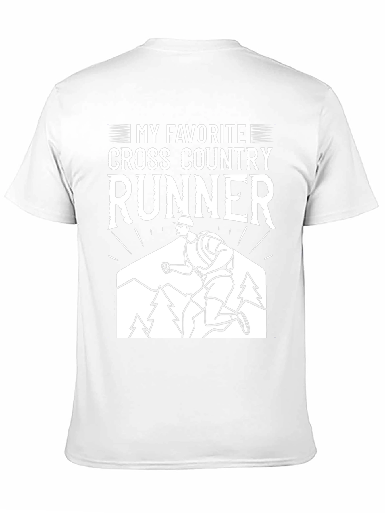 Cross Country Runner Graphic T-Shirt